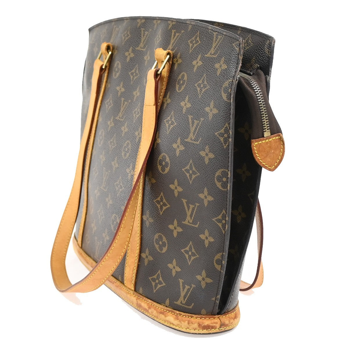 LOUIS VUITTON BABYLONE Shoulder Bag Monogram Leather Brown France M51102 32YJ032