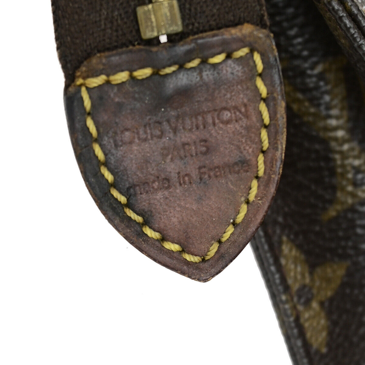LOUIS VUITTON Poche Toilette 15 Clutch Pouch Bag Monogram Leather M47546 01YG504