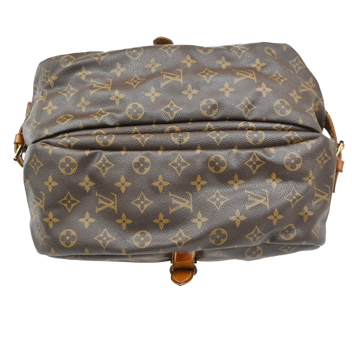 LOUIS VUITTON Saumur 35 Shoulder Bag Monogram Leather BN France M42254 88CA793