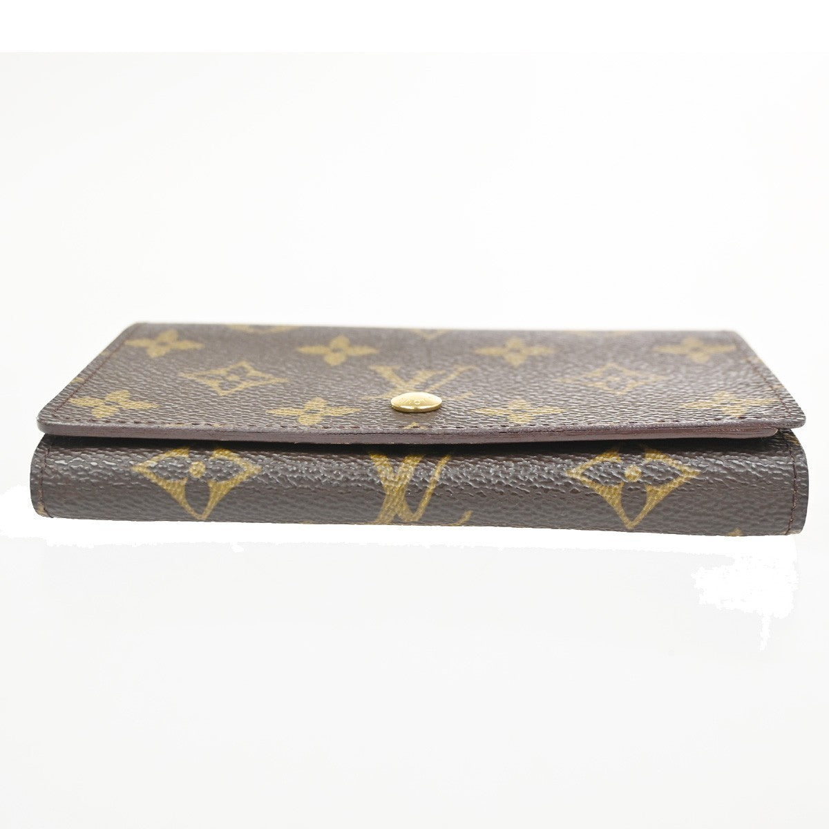 LOUIS VUITTON Porte Monnaie Billets Tresor Wallet Monogram Brown M61730 09KC301