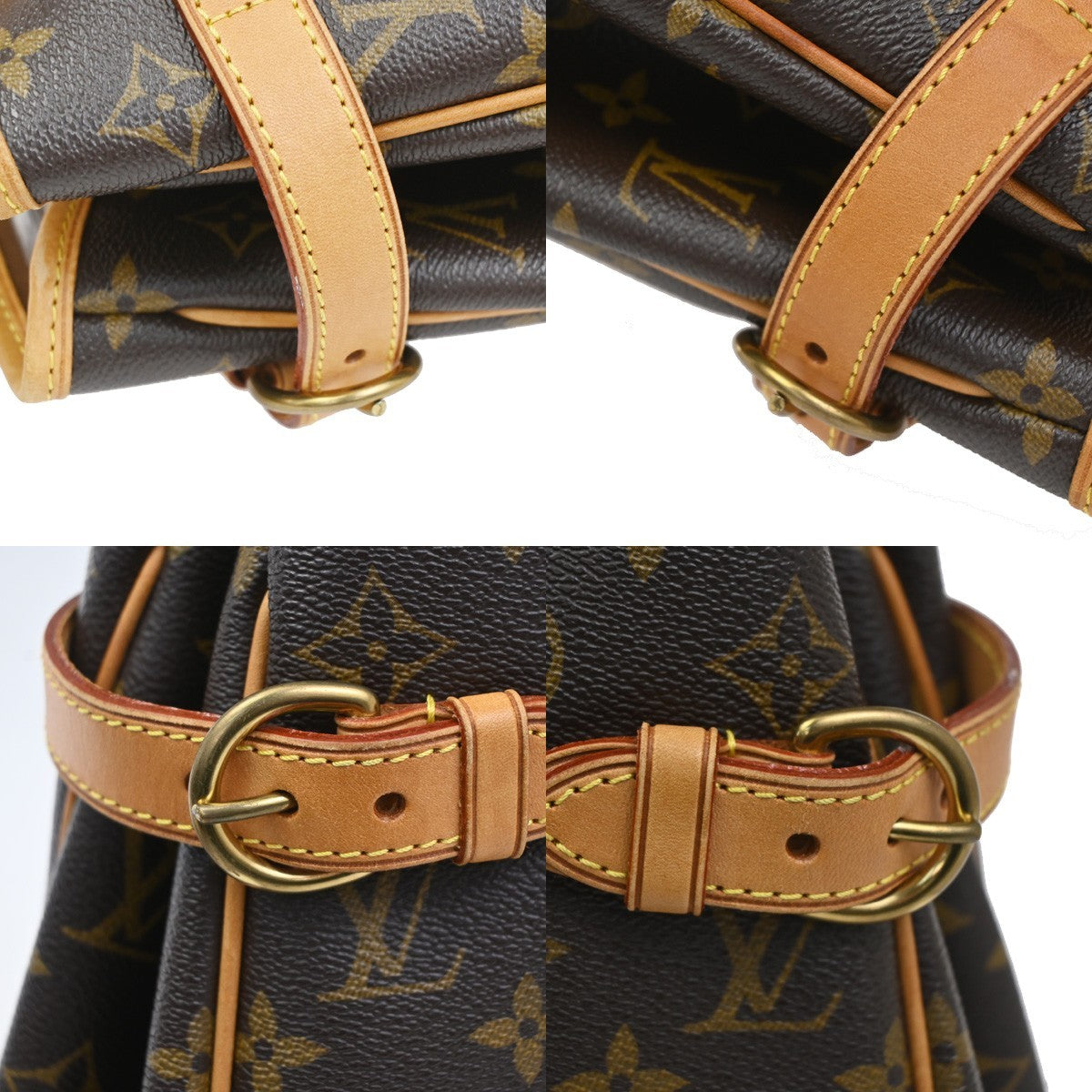 LOUIS VUITTON Batignolles Horizontal Shoulder Bag Monogram Brown M51154 20KC495