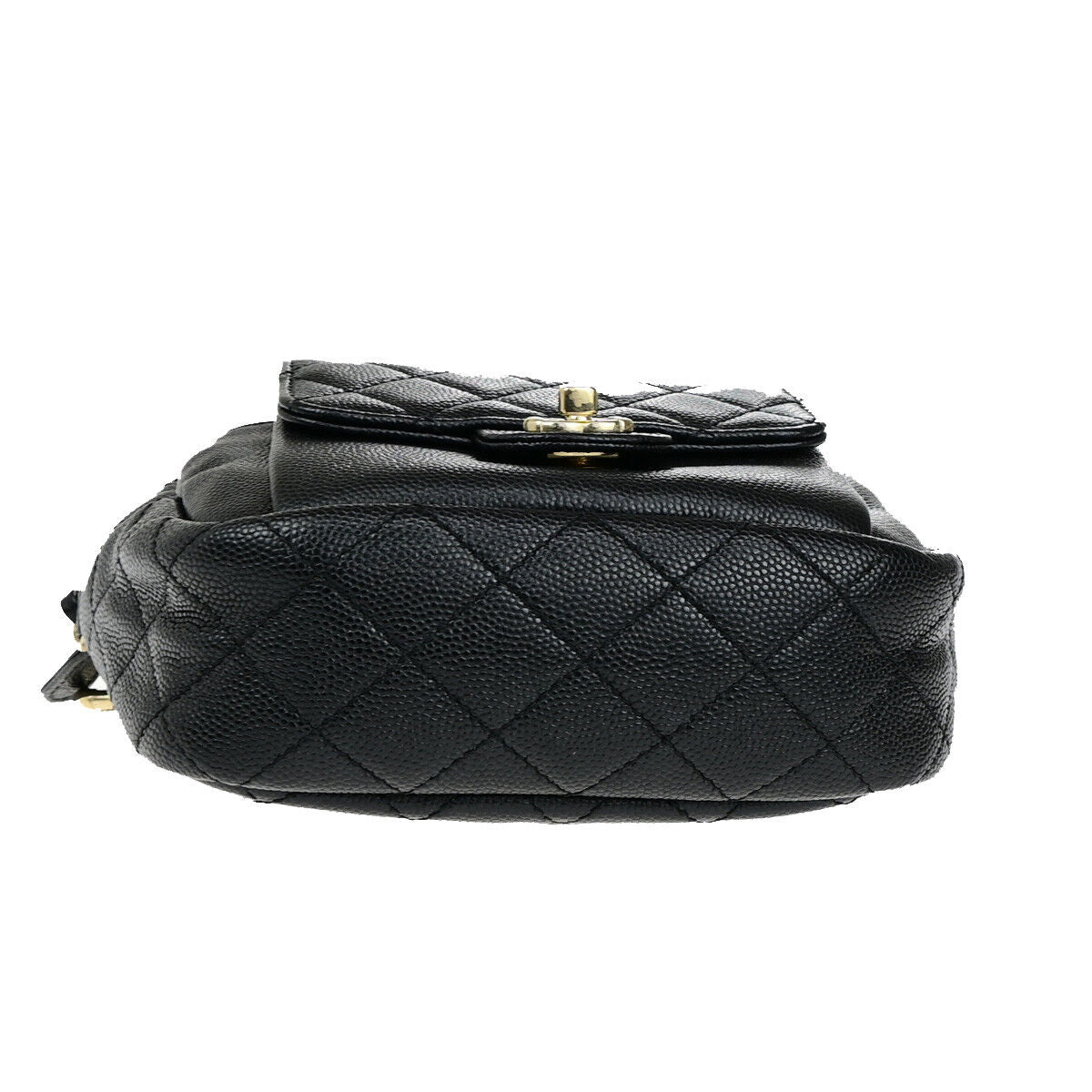 CHANEL CC Logo Matelasse Chain Mini Shoulder Bag Grained Leather BK GHW 325RK802