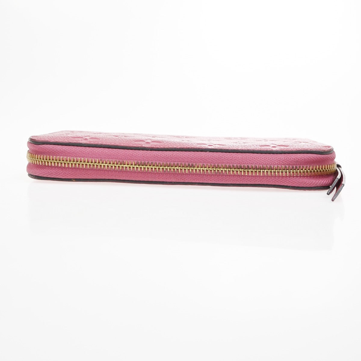 LOUIS VUITTON Zippy Long Wallet Monogram Empreinte Pink France M60549 34KD080