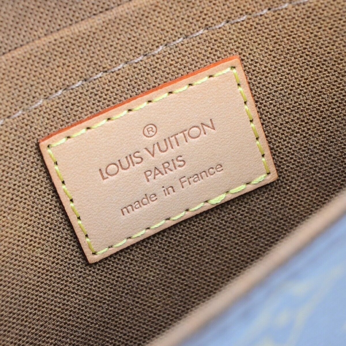 LOUIS VUITTON LV Pochette Marrell Bum Bag Monogram Leather Brown M51159 99EC185