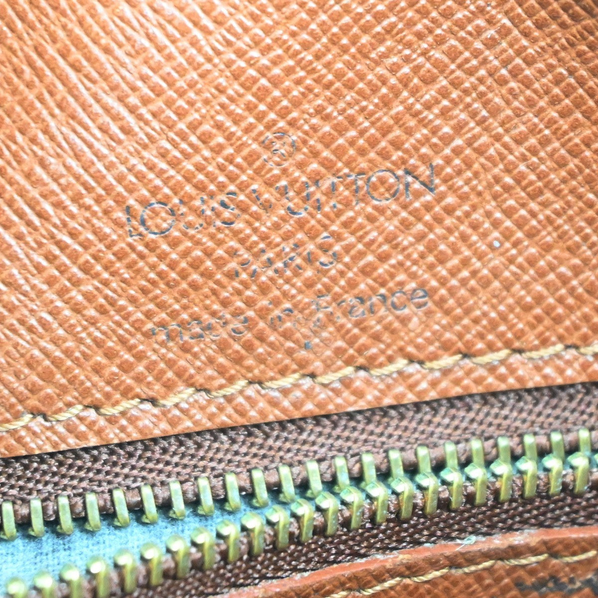 LOUIS VUITTON Boulogne 35 Shoulder Bag Monogram Leather Brown M51260 39KC444