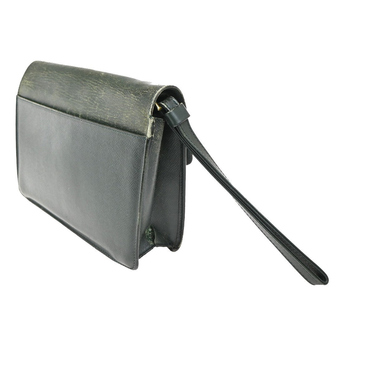 LOUIS VUITTON Pochette Kourad Clutch Hand Bag Taiga Leather GN M30194 07KC314