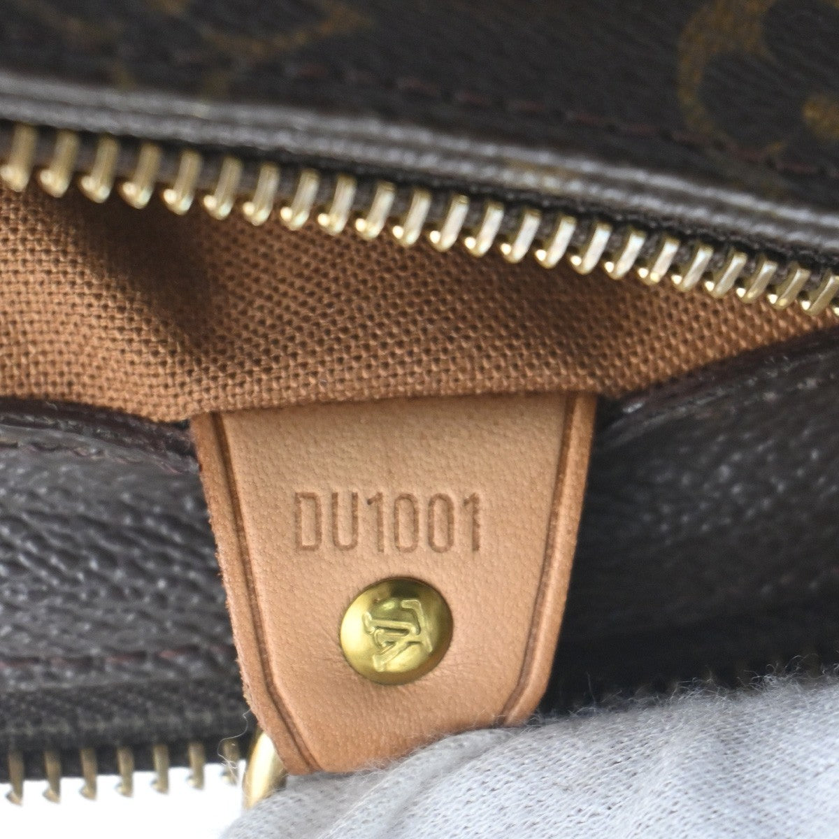 LOUIS VUITTON Cabas Piano Shoulder Bag Monogram Leather BN France M51148 76KC831