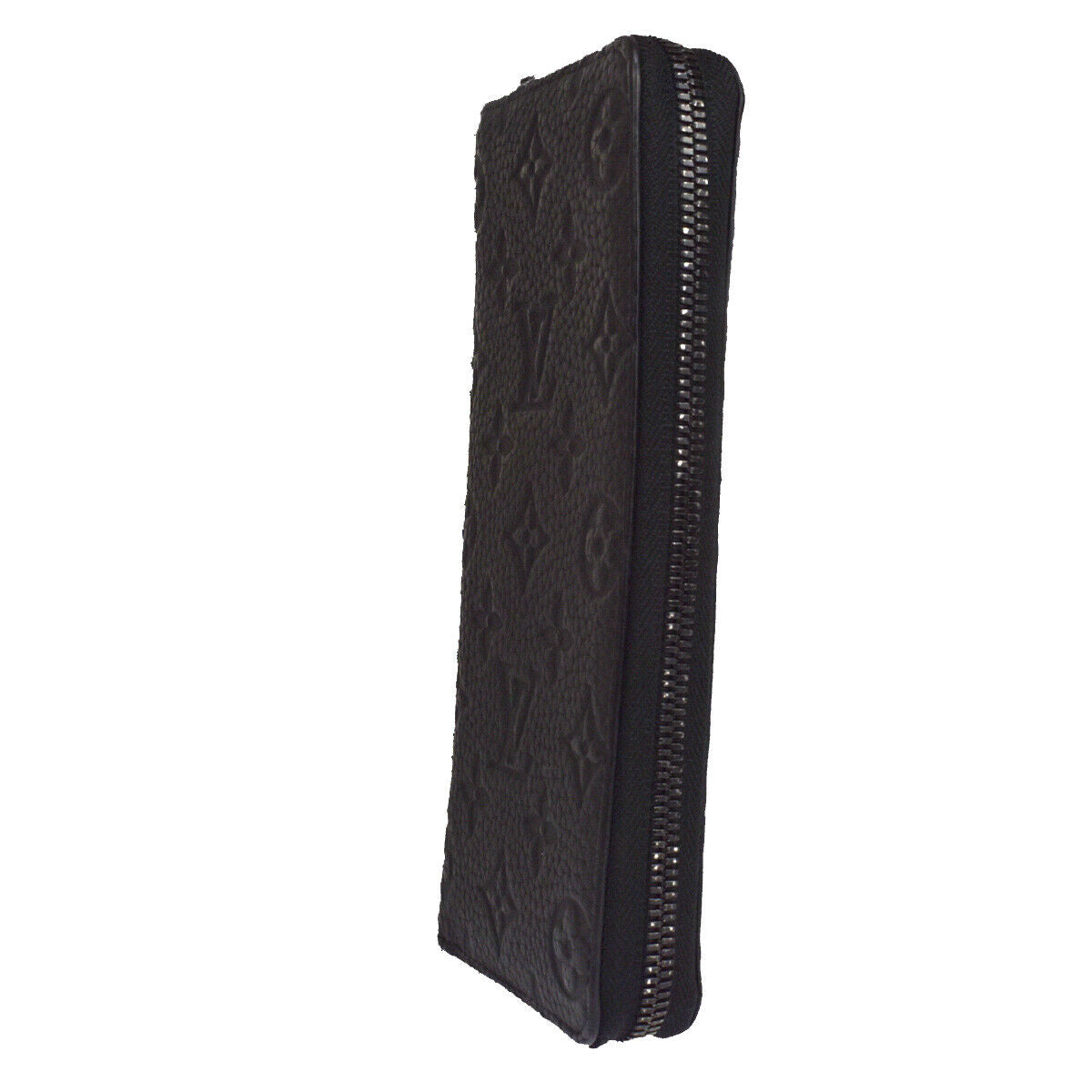 LOUIS VUITTON Zippy Wallet Vertical Wallet Monogram Taurillon BK M69047 12RC999