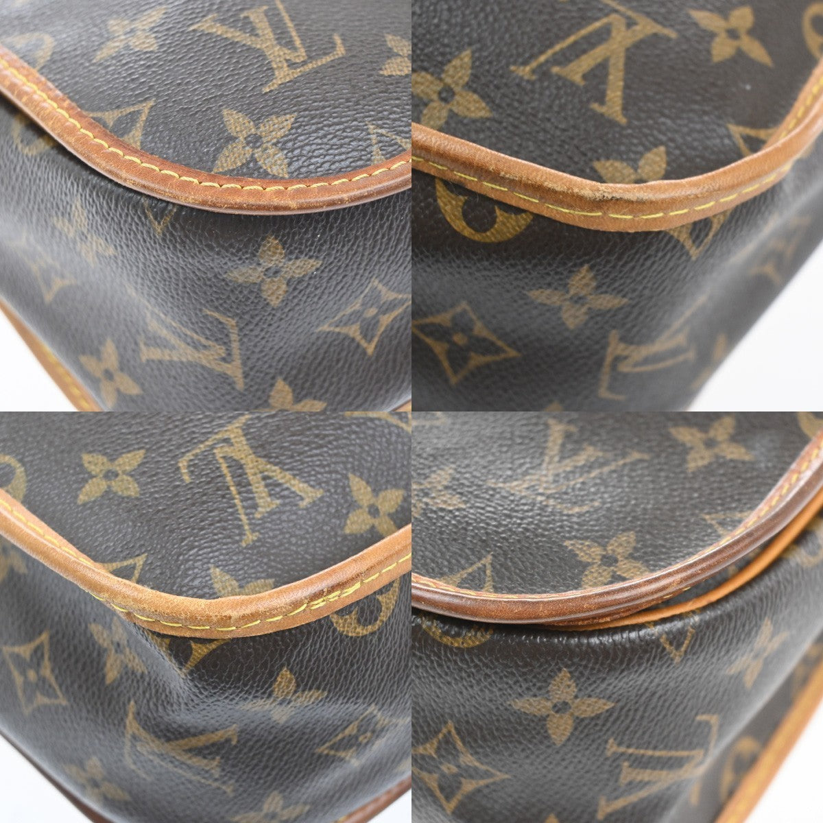 LOUIS VUITTON Messenger Bosphore PM Shoulder Bag Monogram Leather M40106 32MA381