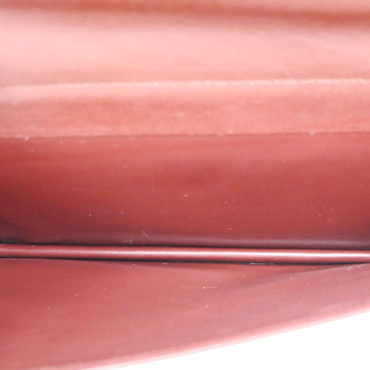 MUST DE CARTIER 2C Logo Flap Shoulder Bag Leather Bordeaux Red GHW Italy 66ZA041