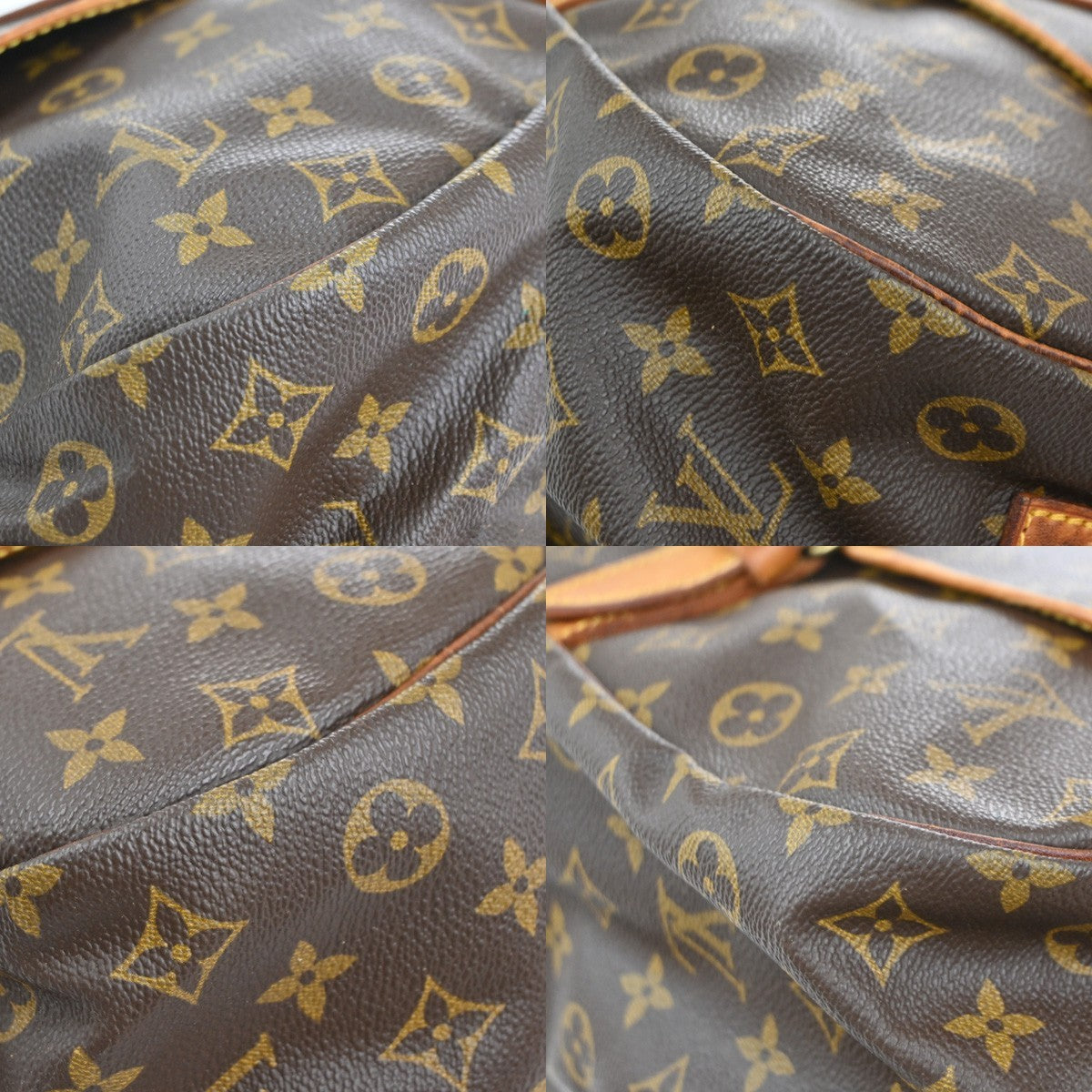 LOUIS VUITTON Saumur 35 Shoulder Bag Monogram Leather BN France M42254 87EG370