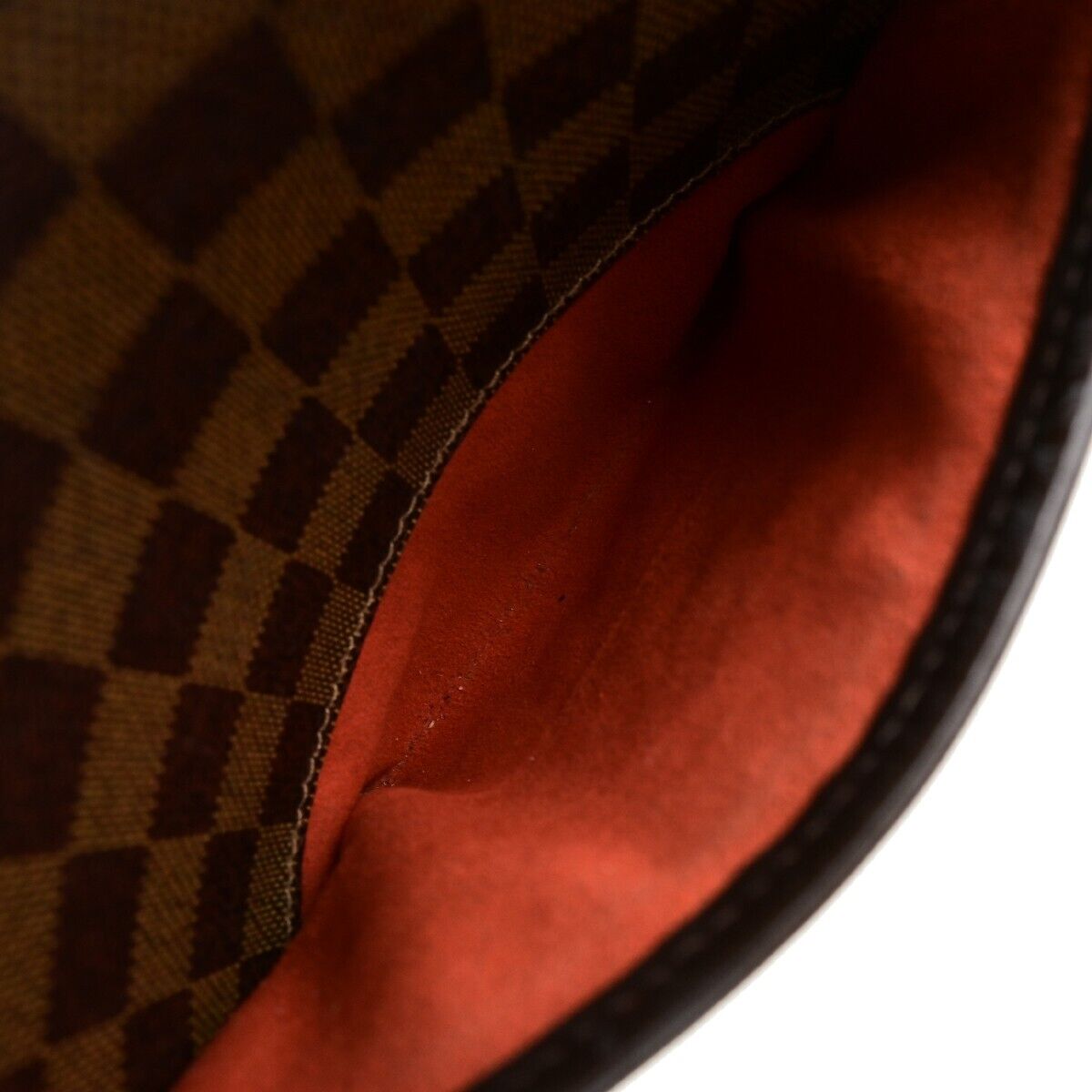 LOUIS VUITTON Ipanema PM Shoulder Bag Damier Ebene Leather Brown N51294 21EE034
