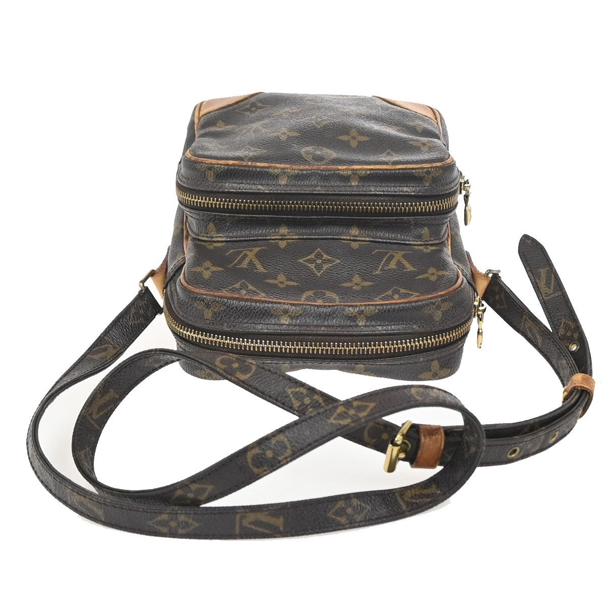 LOUIS VUITTON Amazon Crossbody Shoulder Bag Monogram Leather BN M45236 32KC766