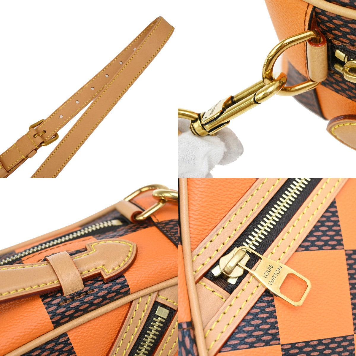 LOUIS VUITTON Chess Messenger 2Way Shoulder Bag Damier Pop OG N40547 328LC569