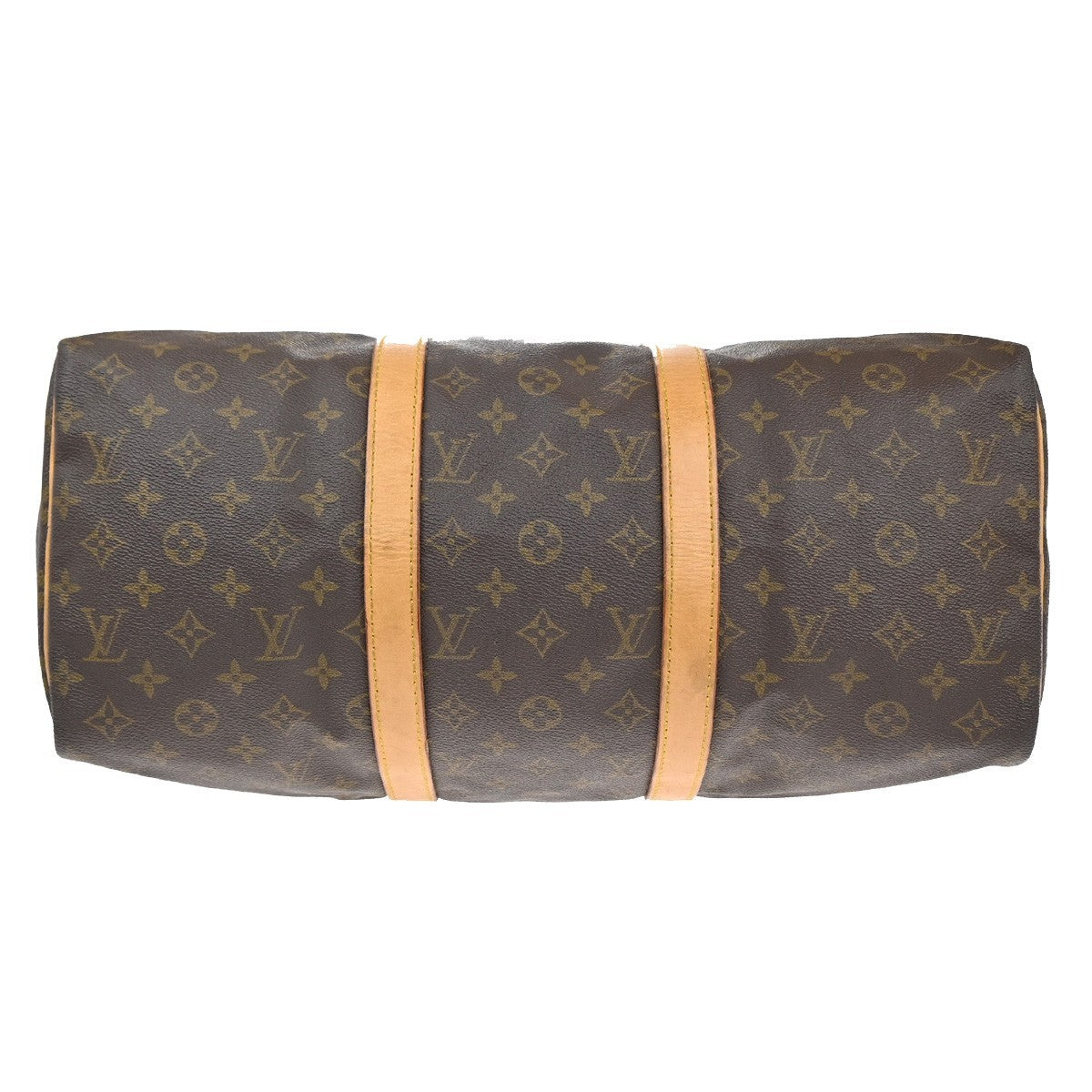 LOUIS VUITTON Keepall 45 Travel Hand Bag Monogram Leather Brown M41428 02CA726