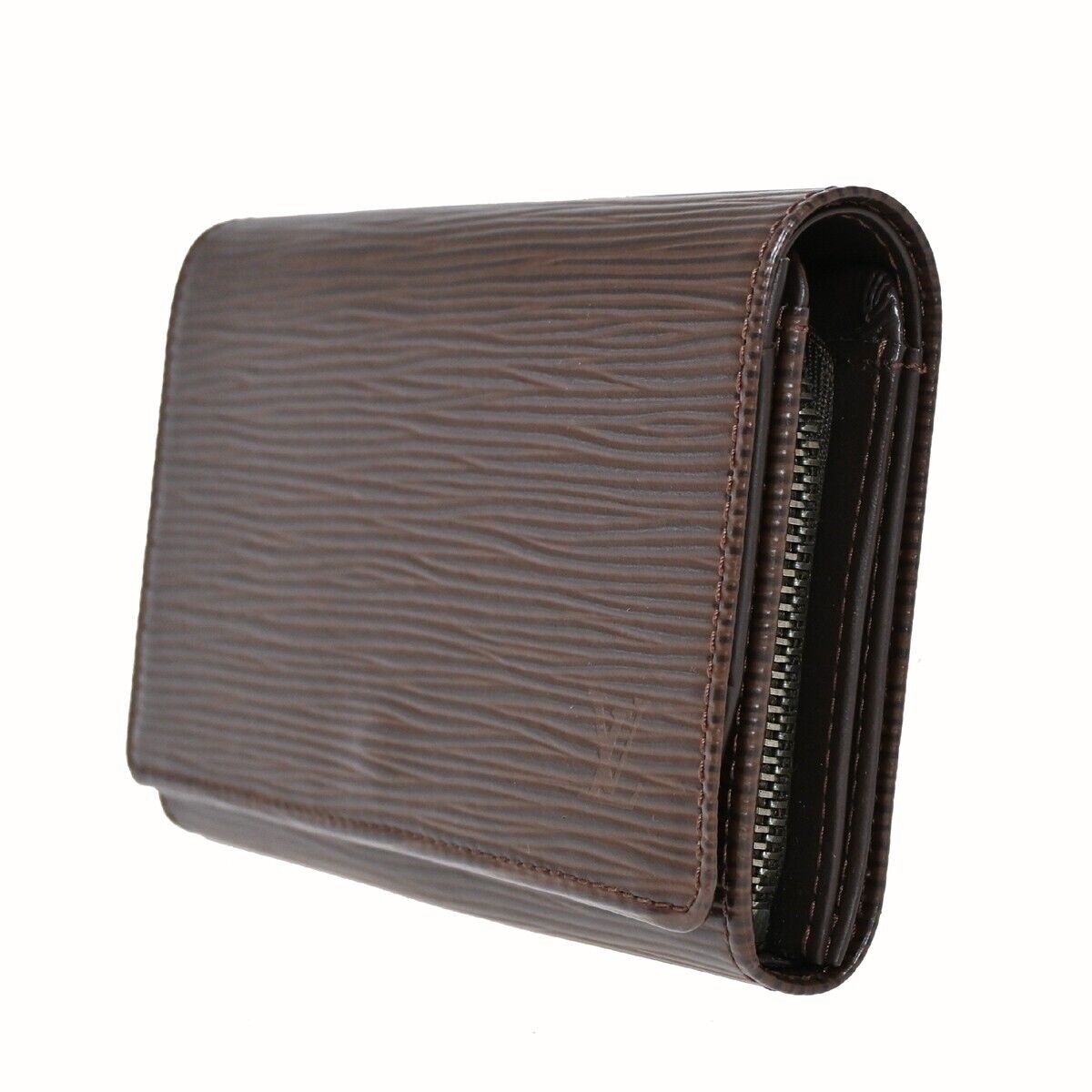 LOUIS VUITTON Portefeuille Tresor Bifold Wallet Epi Leather Brown M6350D 86HB248