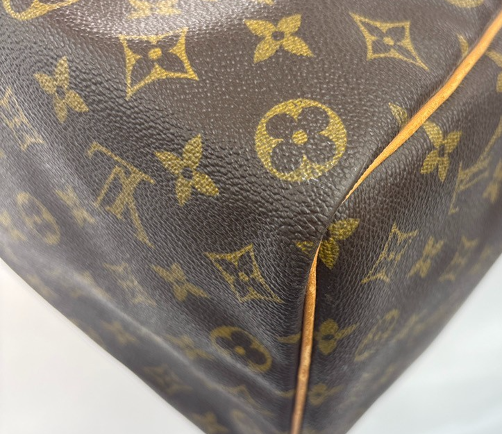 LOUIS VUITTON Keepall 50 Travel Hand Bag Monogram Leather Brown M41426 75MA038