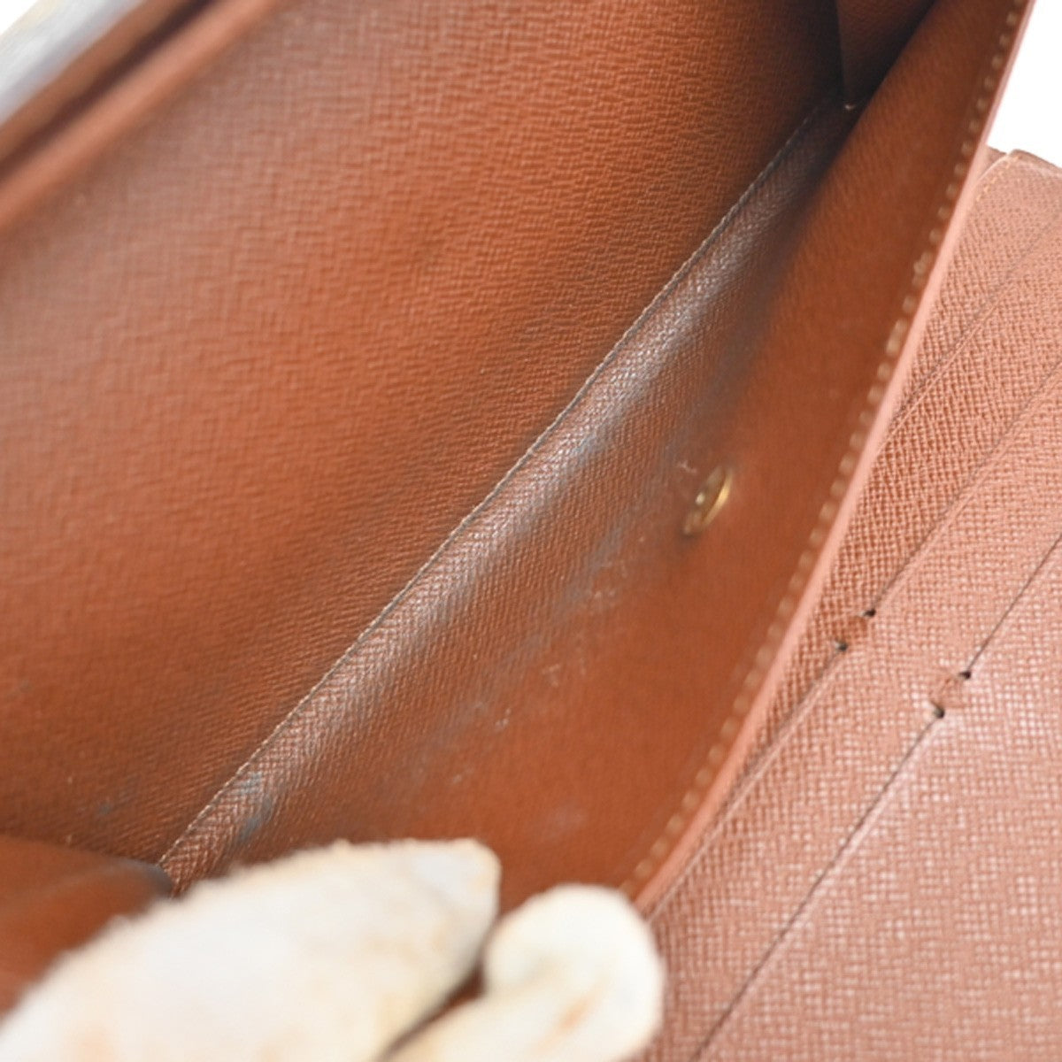 LOUIS VUITTON International Long Trifold Wallet Monogram Brown M61215 60EF787