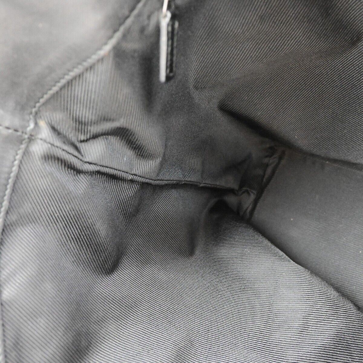 GUCCI Logo GG Pattern Shoulder Tote Bag Canvas Leather Black GHW Italy 62EC530