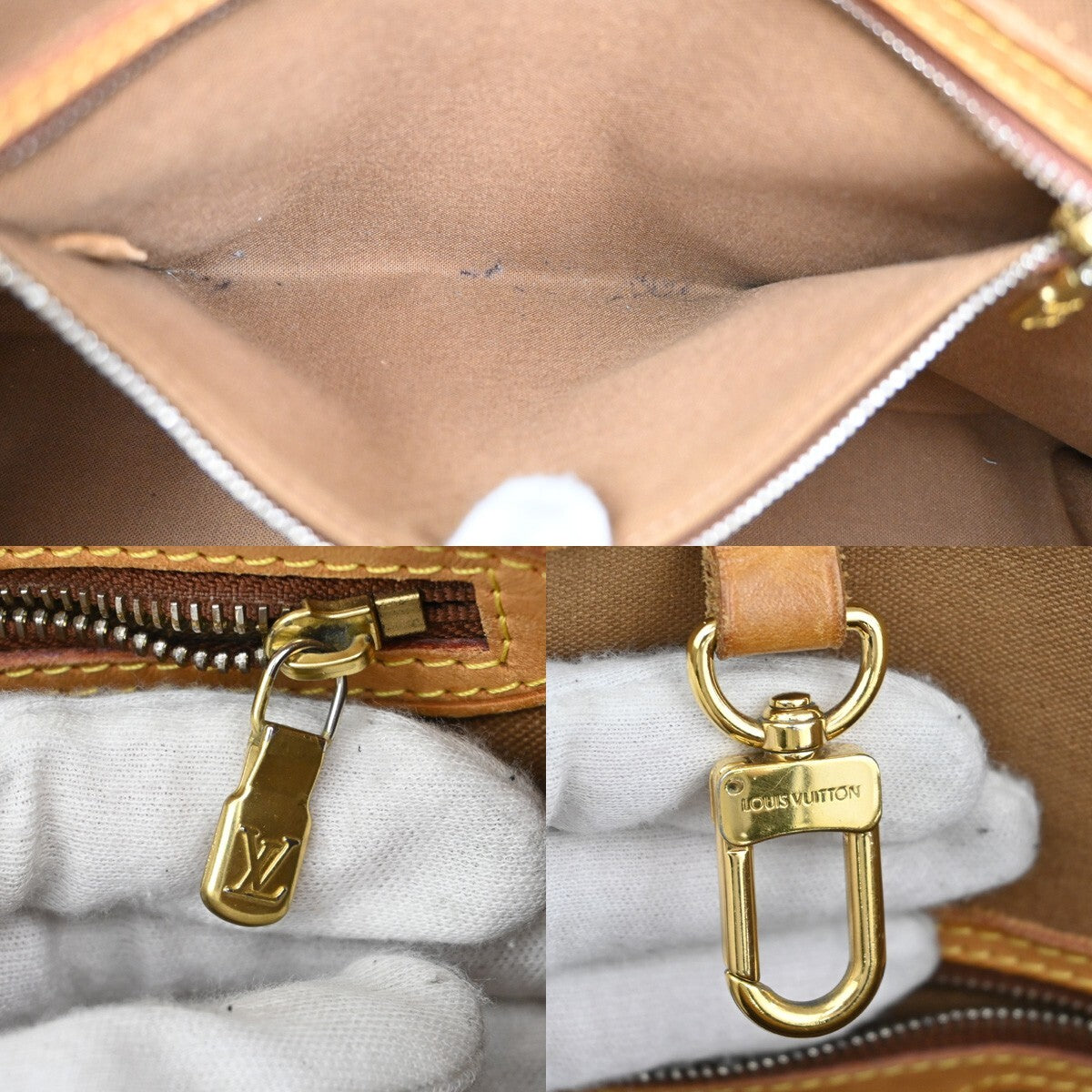 LOUIS VUITTON Batignolles Horizontal Shoulder Bag Monogram Brown M51154 75EE324
