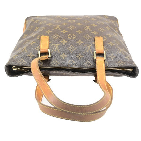 LOUIS VUITTON Cabas Piano Shoulder Bag Monogram Leather Brown M51148 82PA128