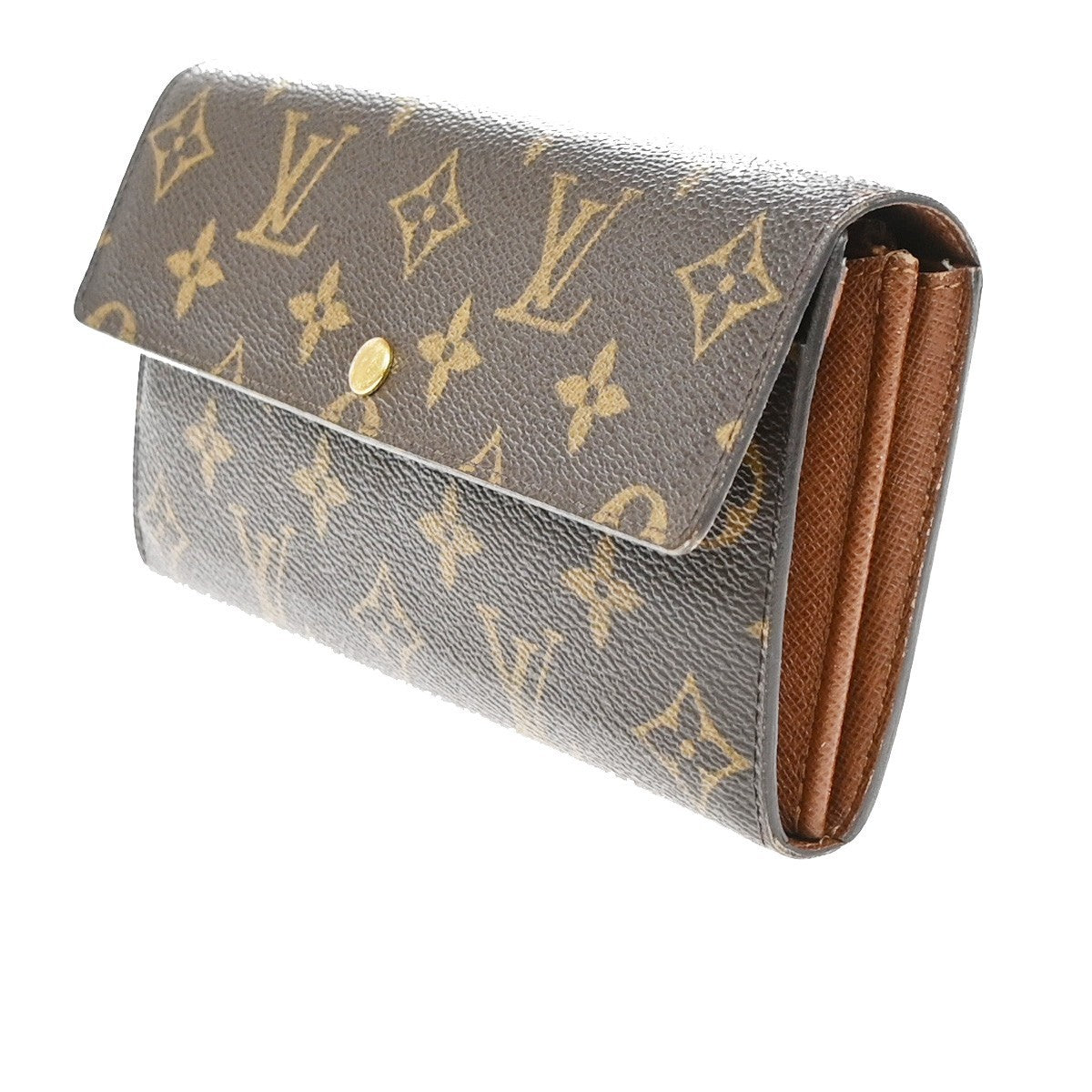 LOUIS VUITTON Porte Monnaie Credit Wallet Monogram Leather BN M61726 33SA094