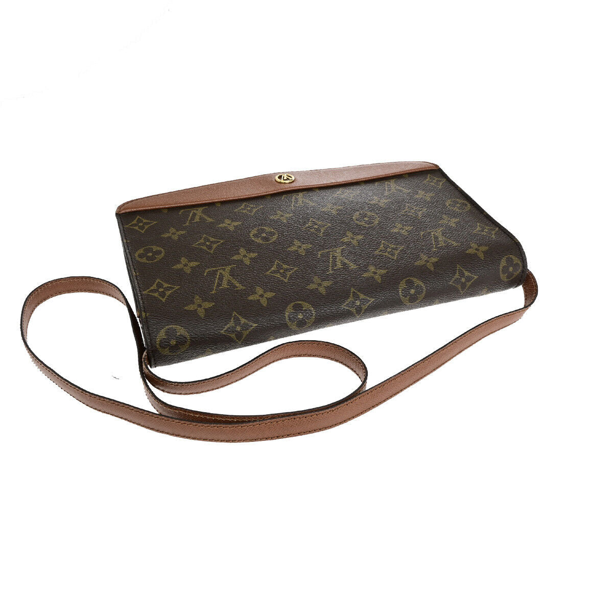LOUIS VUITTON Bordeaux 2Way Shoulder Clutch Bag Monogram Leather M51797 64YF197