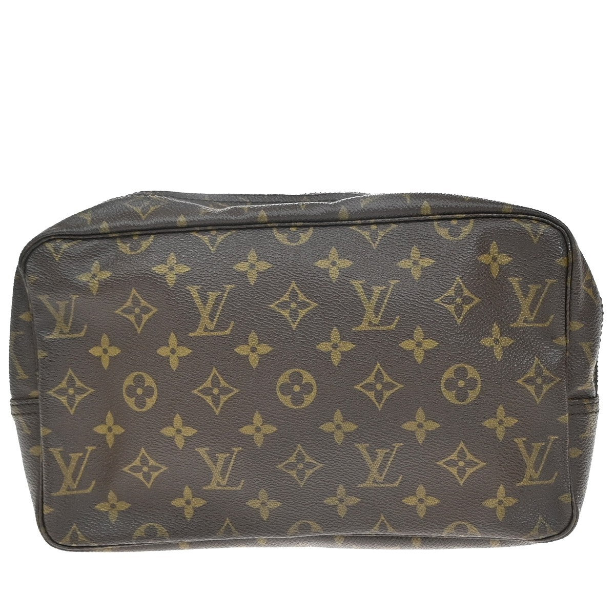 LOUIS VUITTON Trousse Toilette 28 Clutch Hand Bag Monogram Brown M47522 62EG045