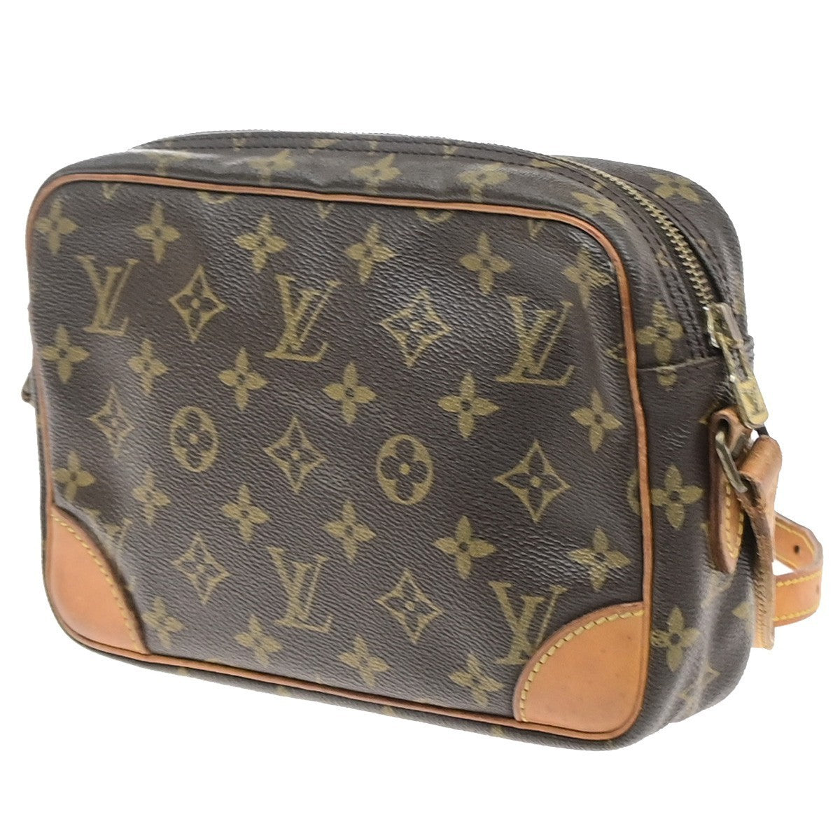 LOUIS VUITTON Trocadero 24 Shoulder Bag Monogram Leather Brown M51276 80MA699