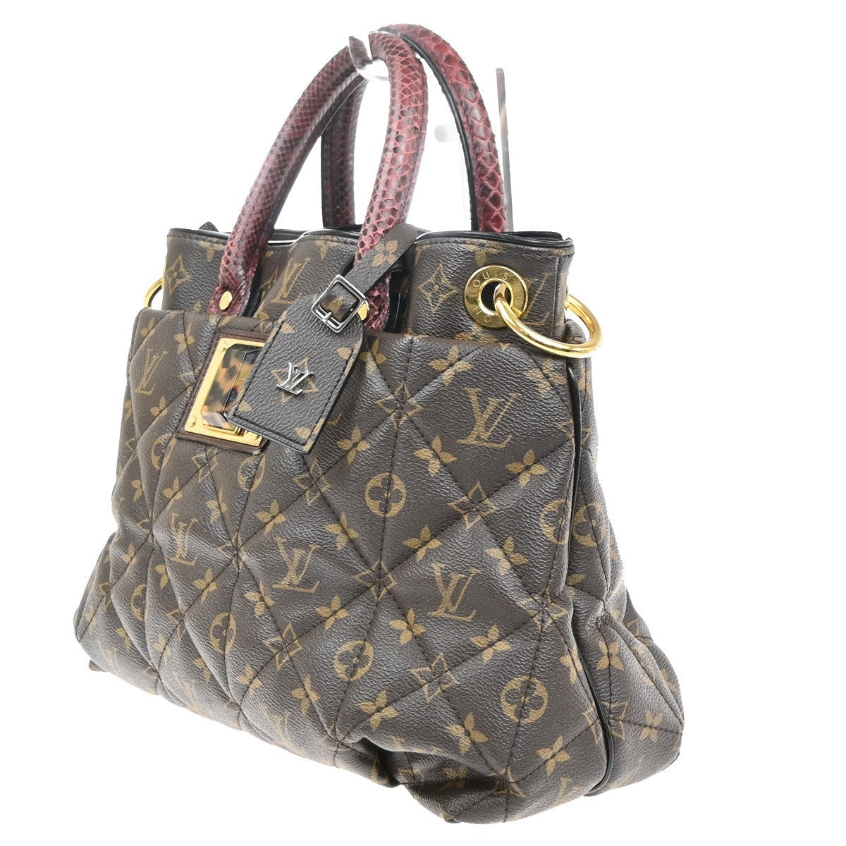 LOUIS VUITTON Exotic Tote MM 2way Hand Bag Monogram Etoile BN N90311 50MA531