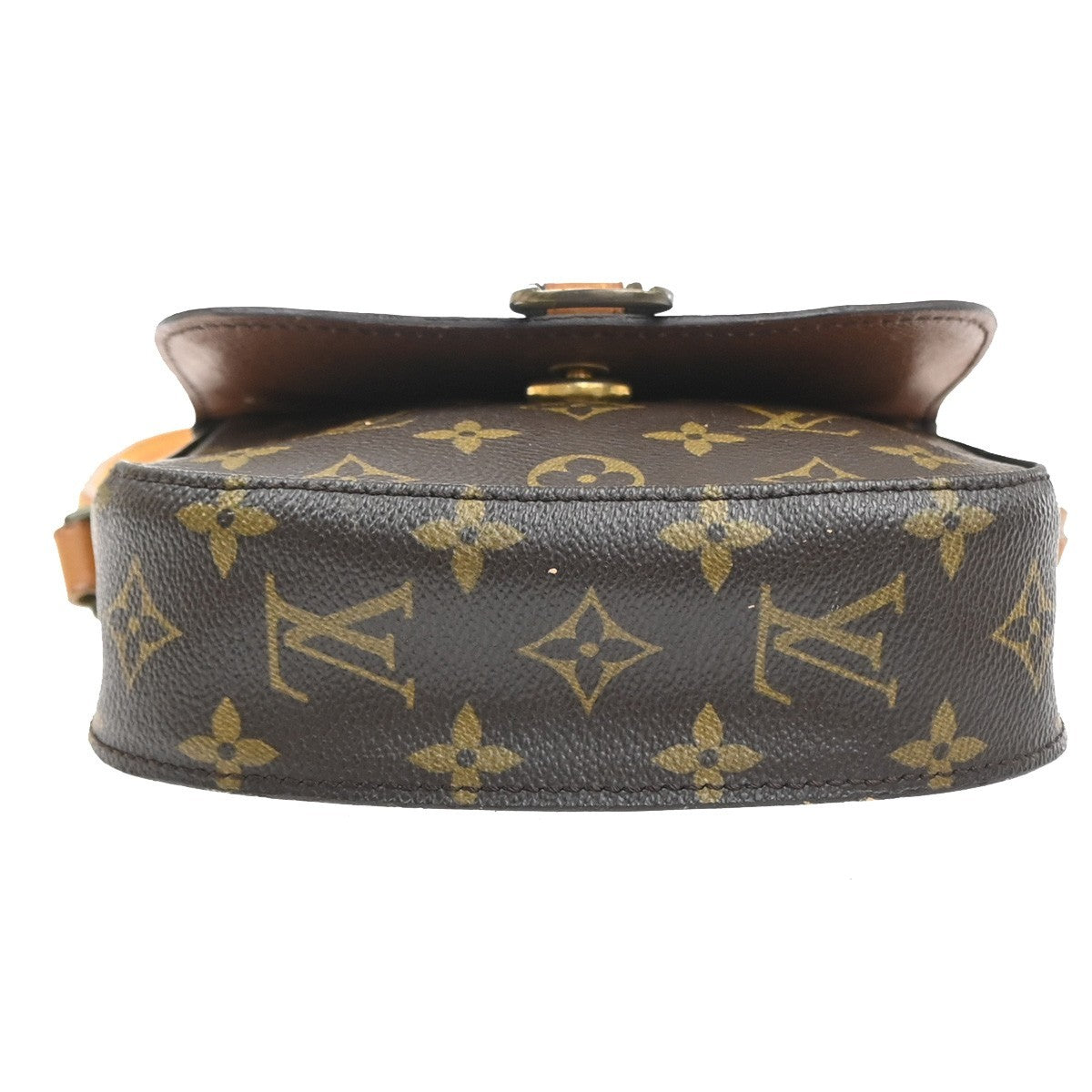 LOUIS VUITTON Mini Saint Cloud Shoulder Bag Monogram Leather BN M51244 32MA504