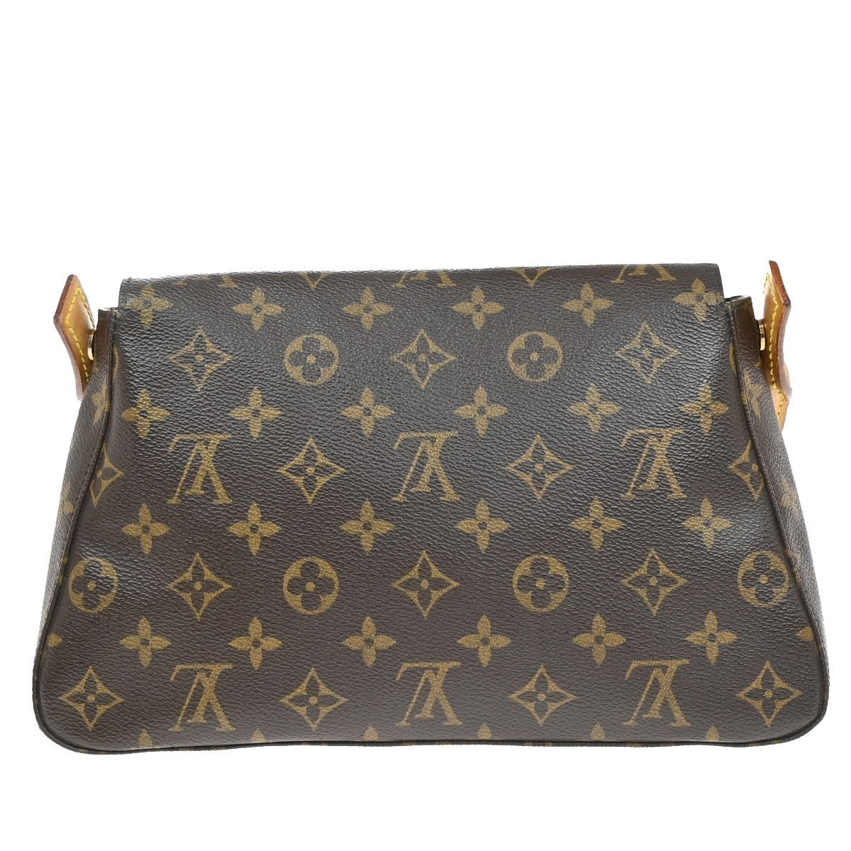 LOUIS VUITTON Mini Looping Hand Bag Monogram Leather Brown M51147 16EF990