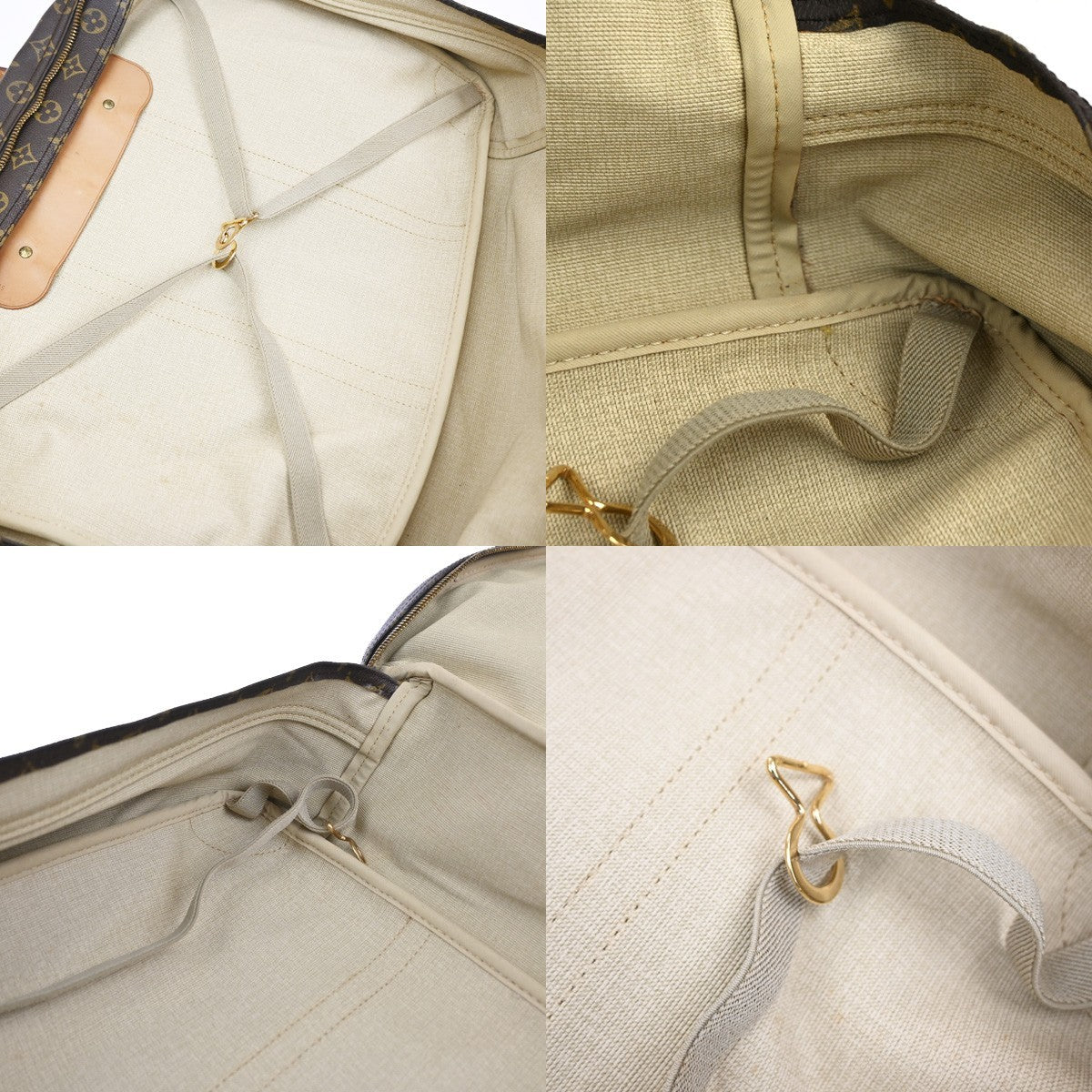 LOUIS VUITTON Sirius 45 Travel Hand Bag Monogram Leather Brown M41408 33CA805