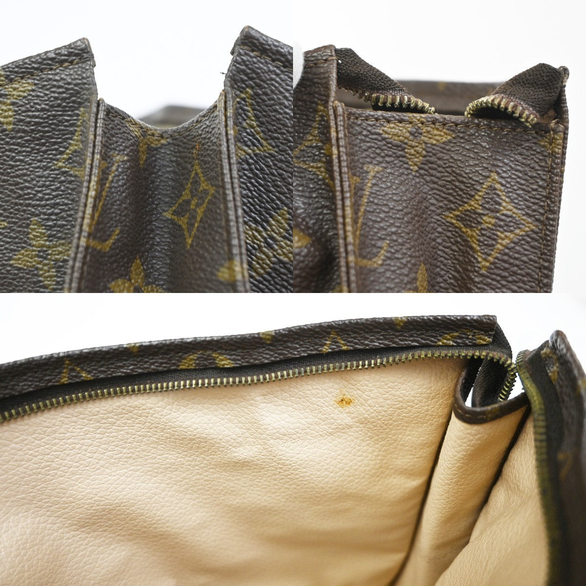LOUIS VUITTON Poche Toilette 26 Clutch Pouch Bag Monogram Leather M47542 66CA762