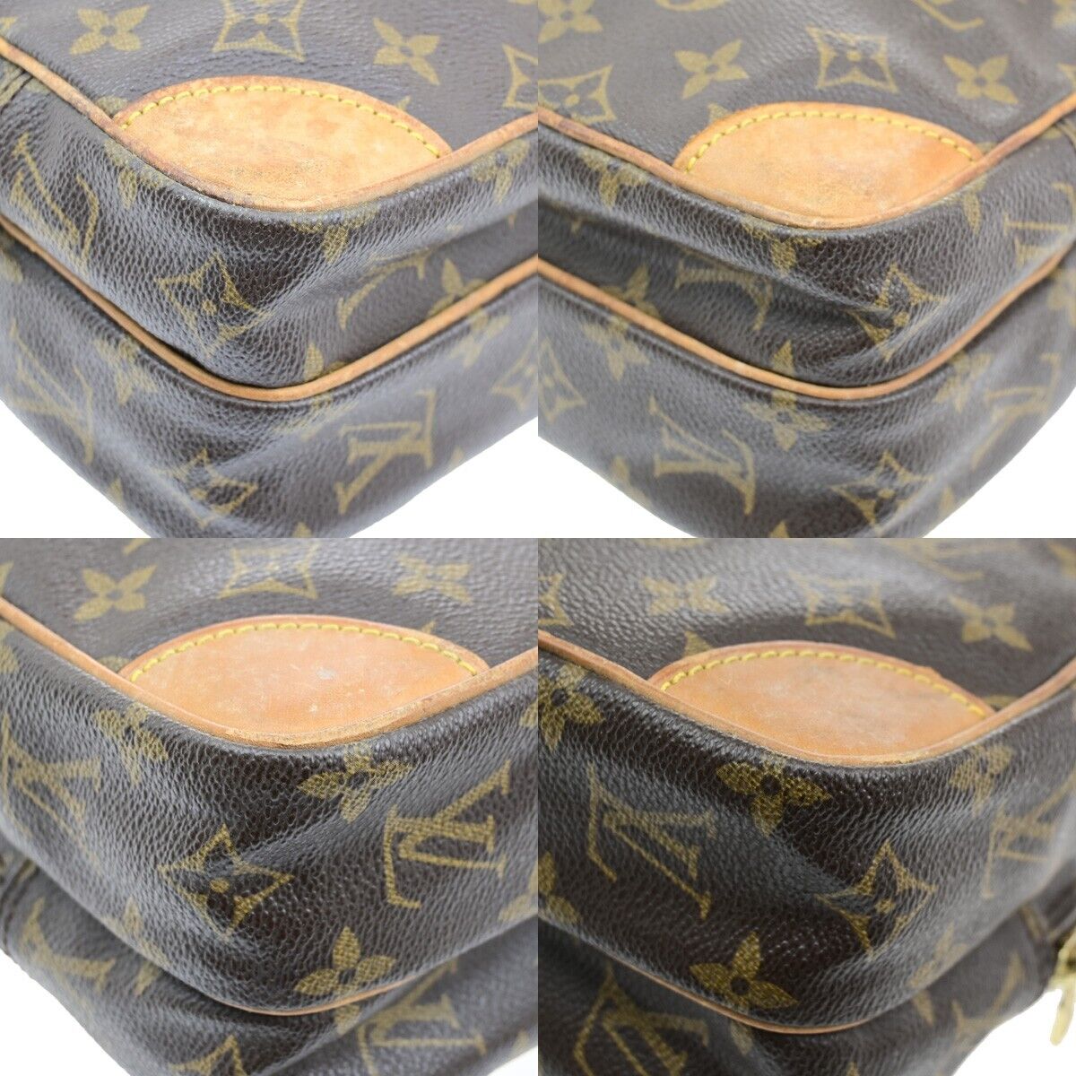 LOUIS VUITTON Amazon Crossbody Shoulder Bag Monogram Leather BN M45236 02FB522