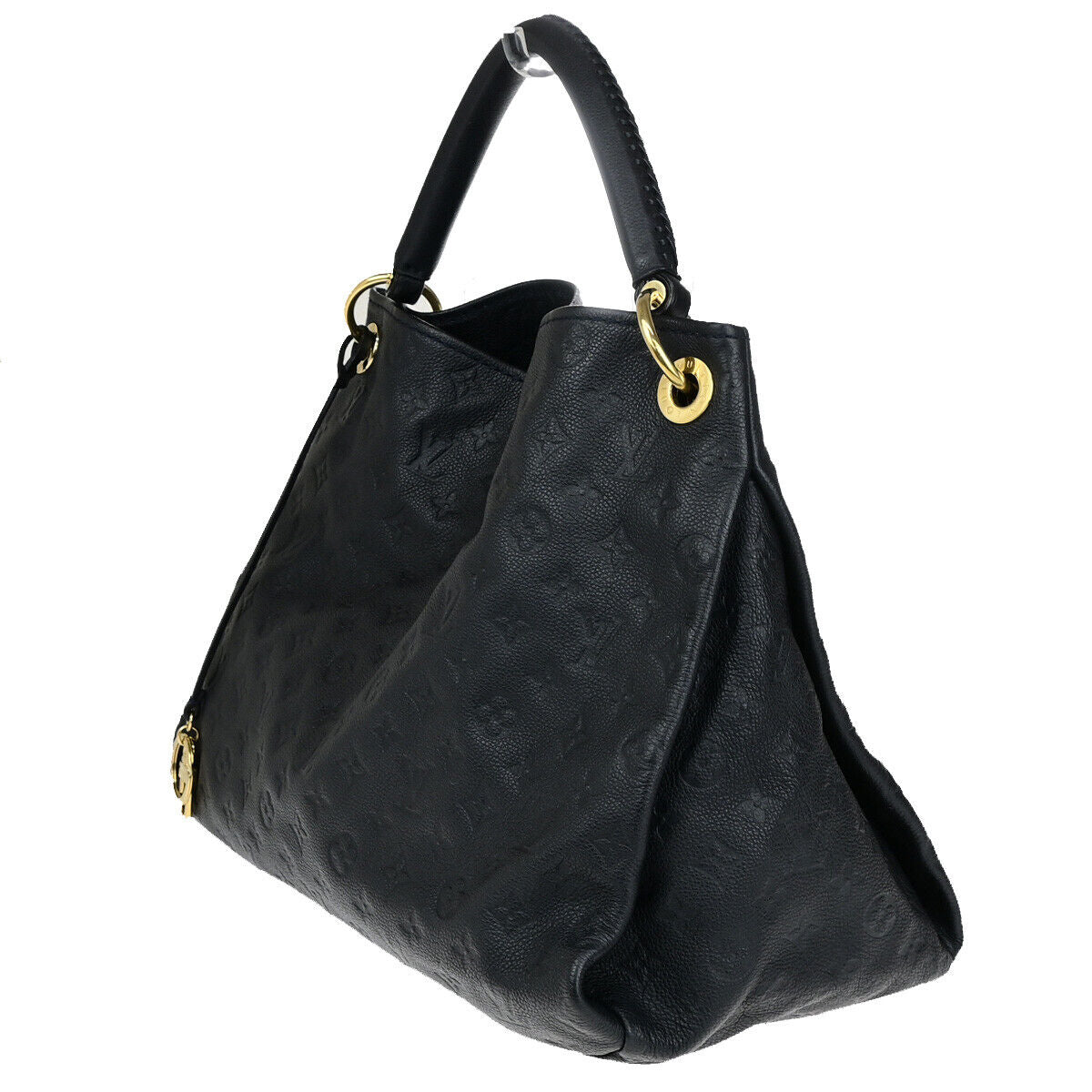 LOUIS VUITTON Artsy MM Hand Bag Monogram Empreinte Infini Blue M93448 650RK856