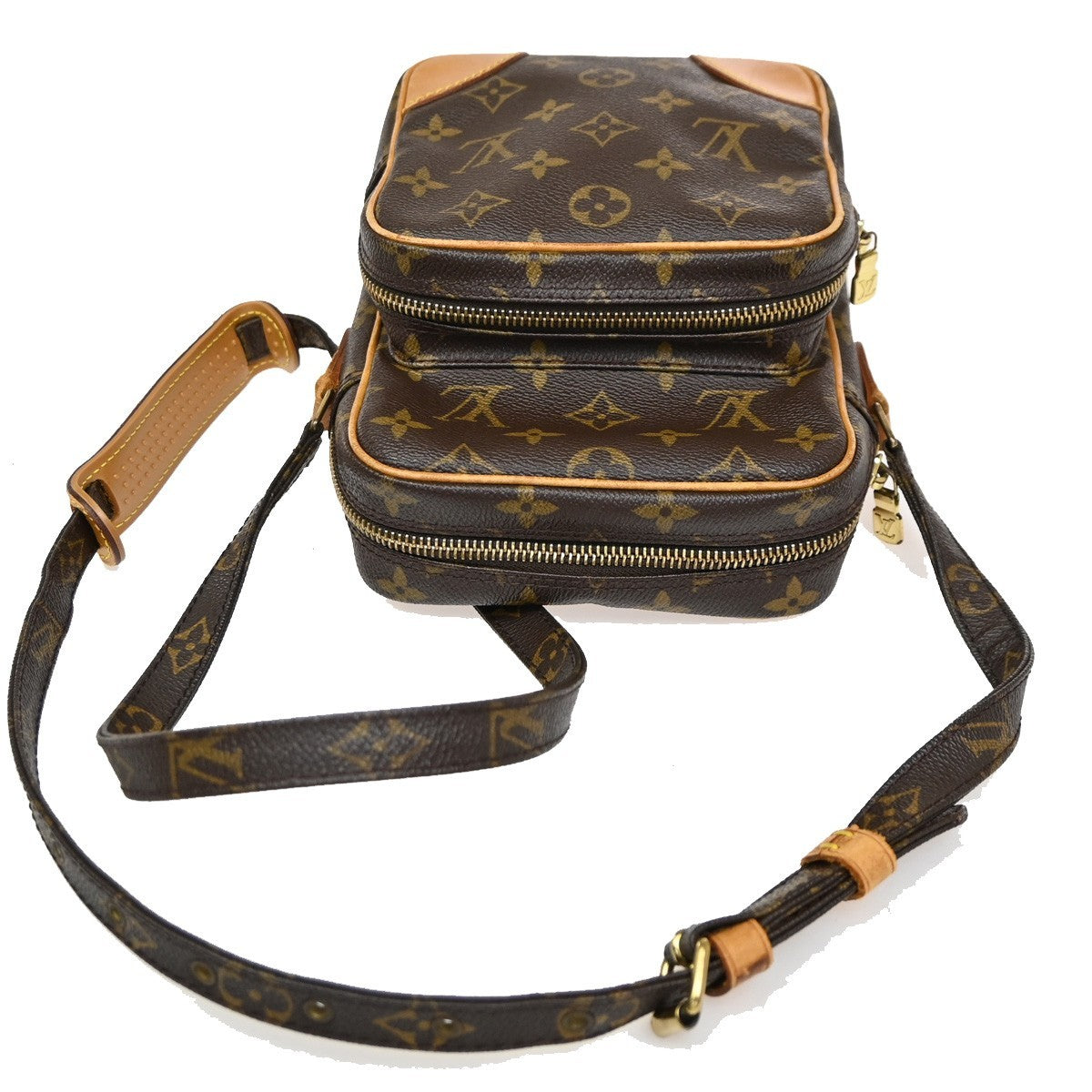 LOUIS VUITTON Amazon Crossbody Shoulder Bag Monogram Leather BN M45236 86CA604