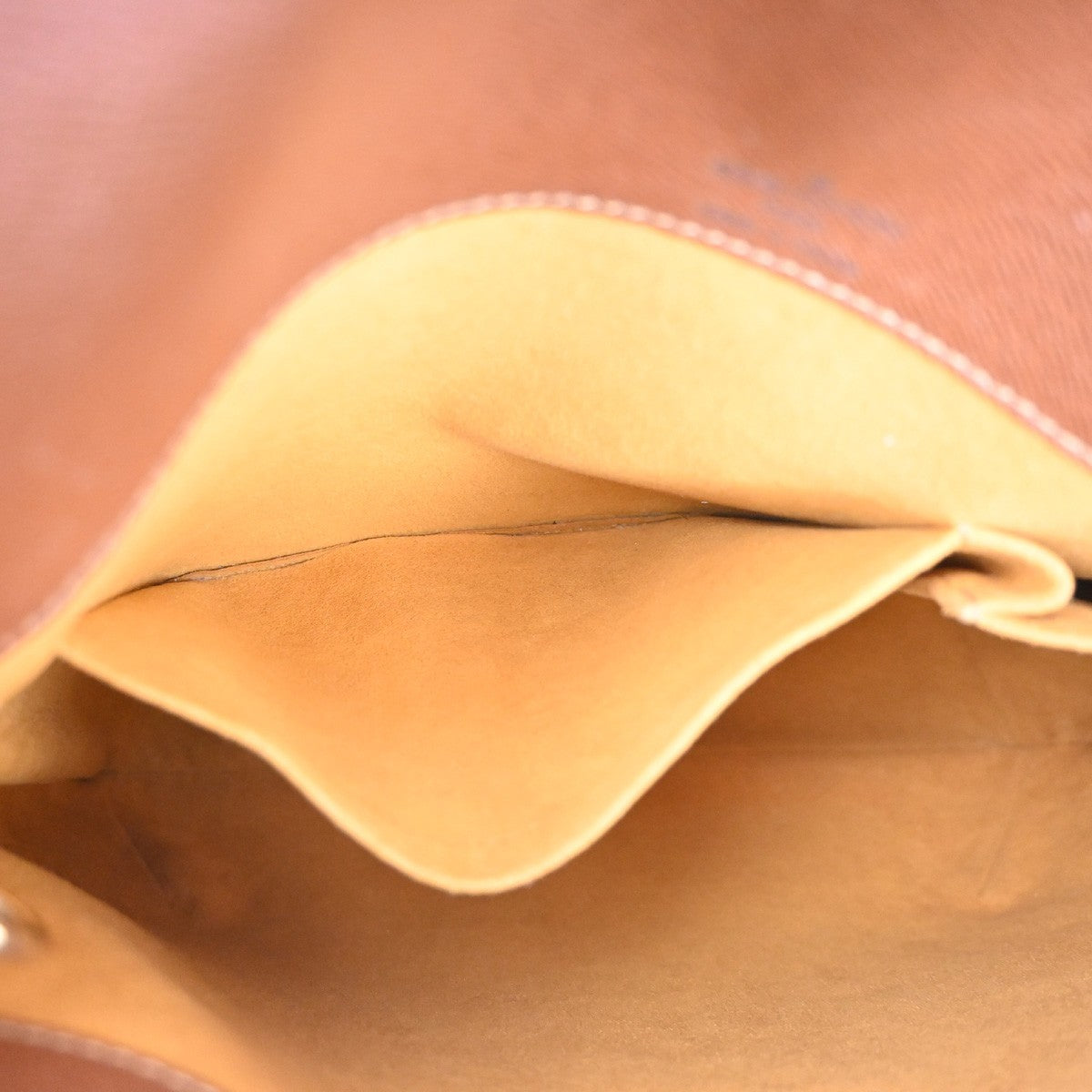 LOUIS VUITTON Musette Shoulder Bag Monogram Leather Brown France M51256 84MA248
