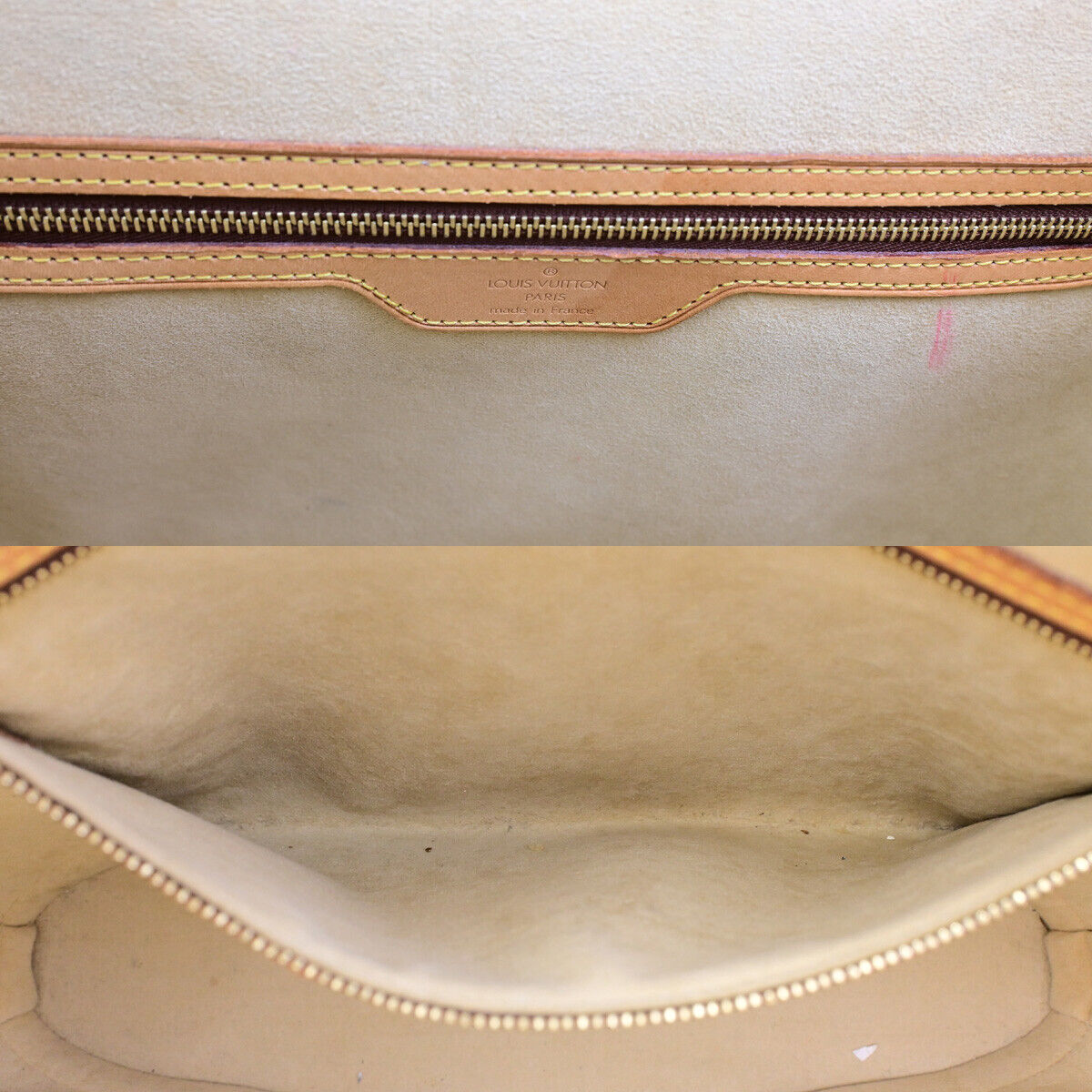 LOUIS VUITTON BABYLONE Shoulder Bag Monogram Leather Brown France M51102 77SJ508