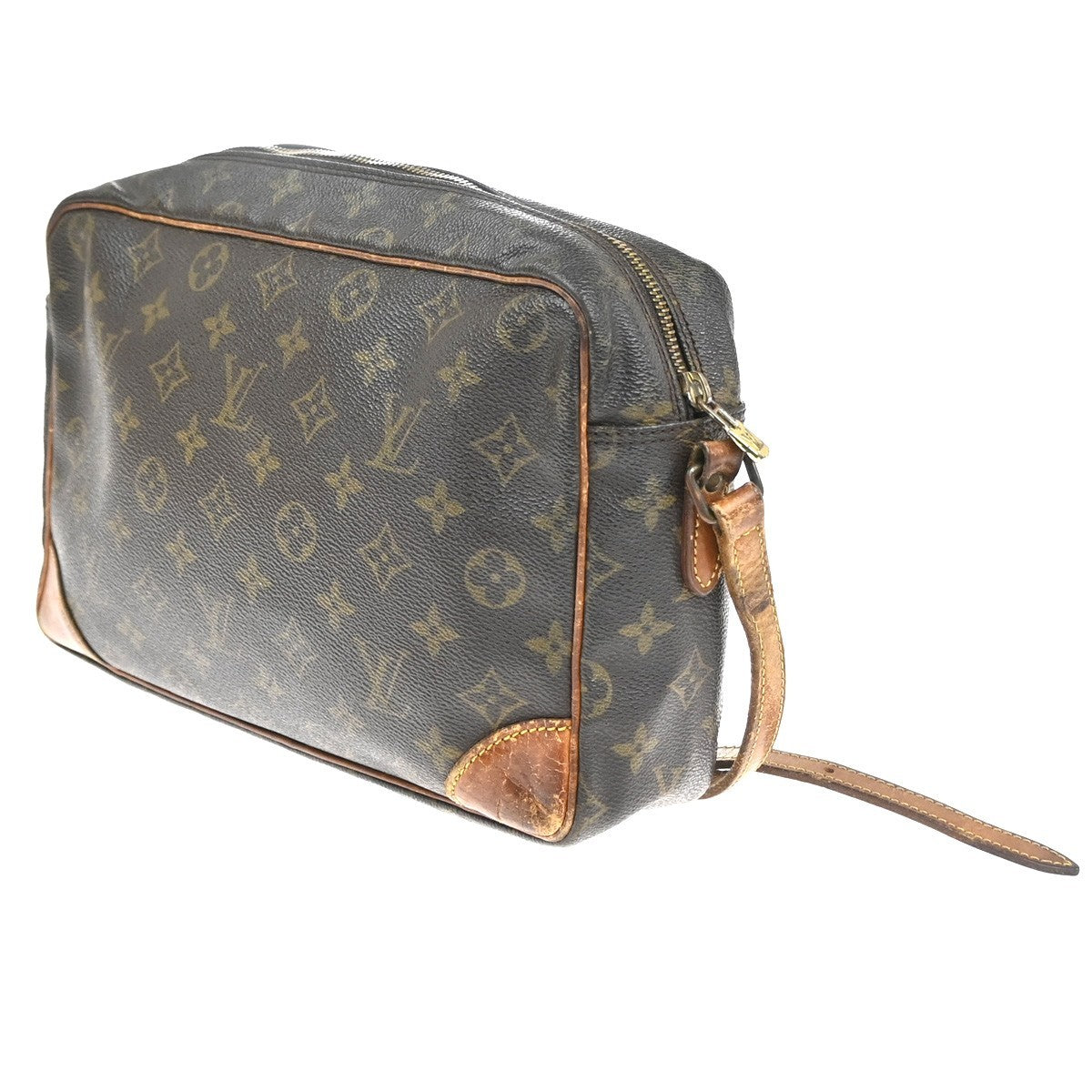 LOUIS VUITTON Trocadero 30 Shoulder Bag Monogram Leather Brown M51272 30CA797