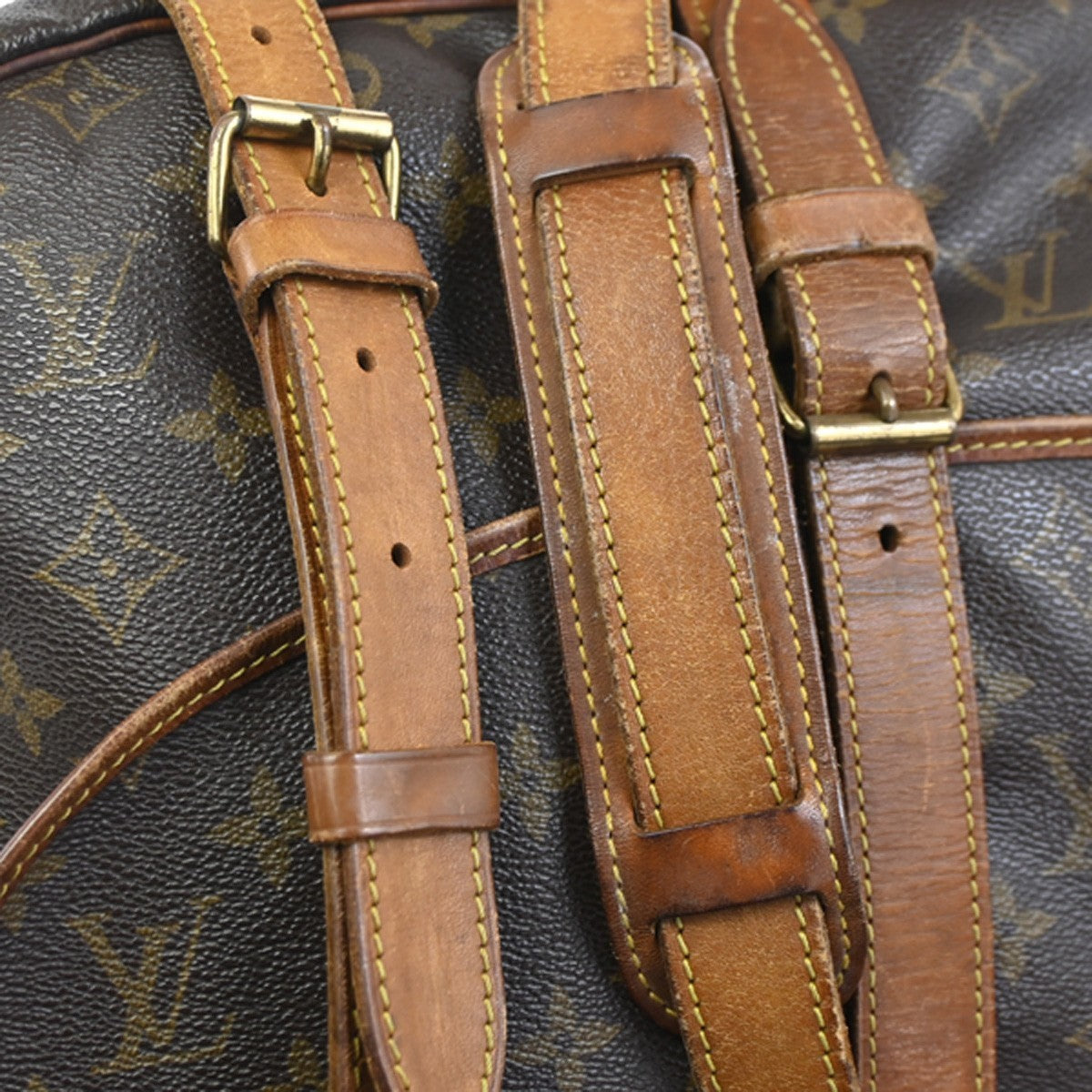 LOUIS VUITTON Saumur 35 Shoulder Bag Monogram Leather BN France M42254 35YH930