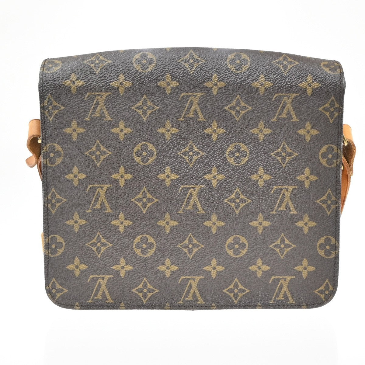 LOUIS VUITTON Cartouchiere GM Shoulder Bag Monogram Leather Brown M51252 82CA079