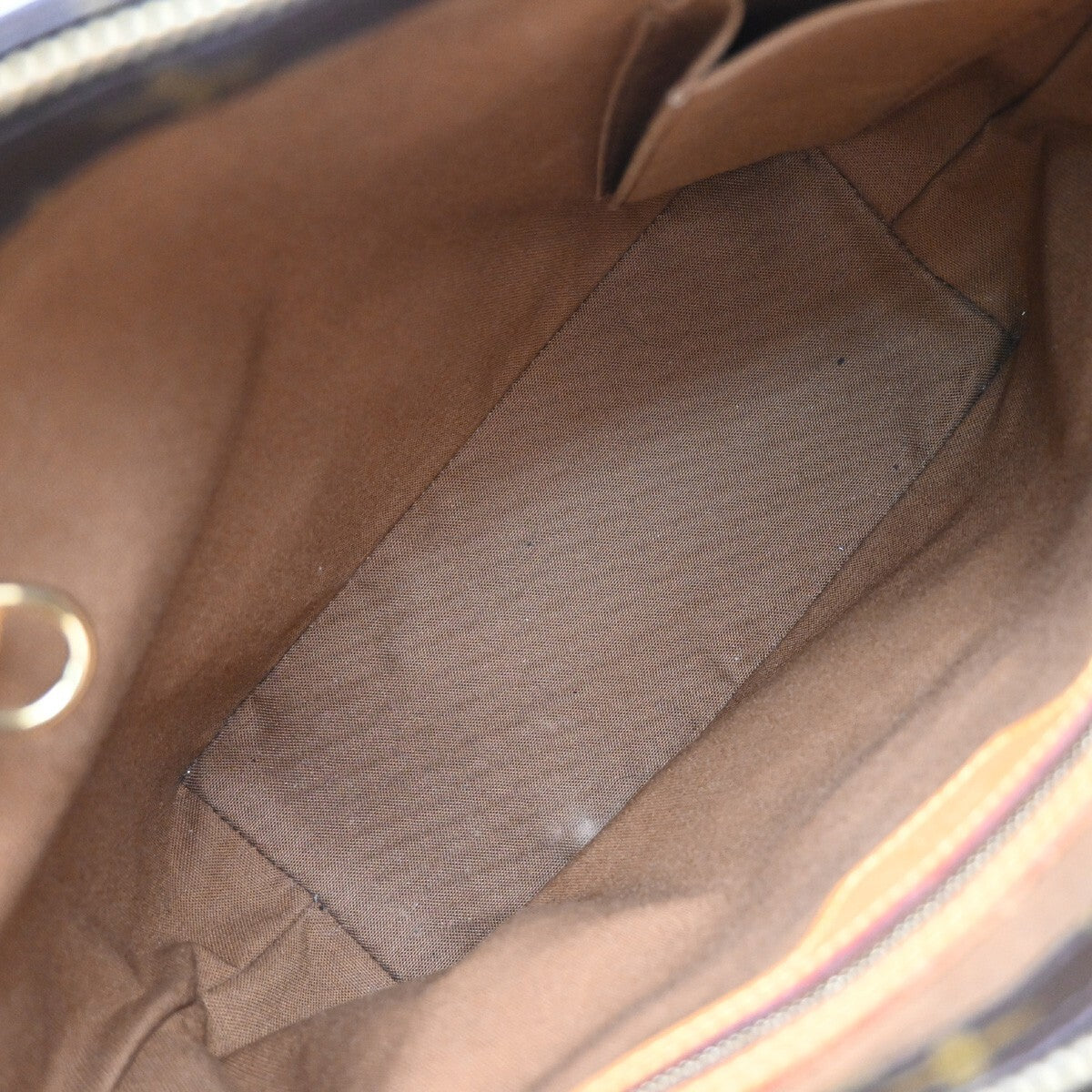 LOUIS VUITTON Cabas Piano Shoulder Bag Monogram Leather Brown M51148 95RF280