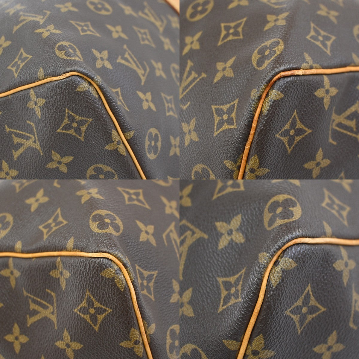 LOUIS VUITTON Keepall 50 Travel Hand Bag Monogram Leather Brown M41426 16YH913