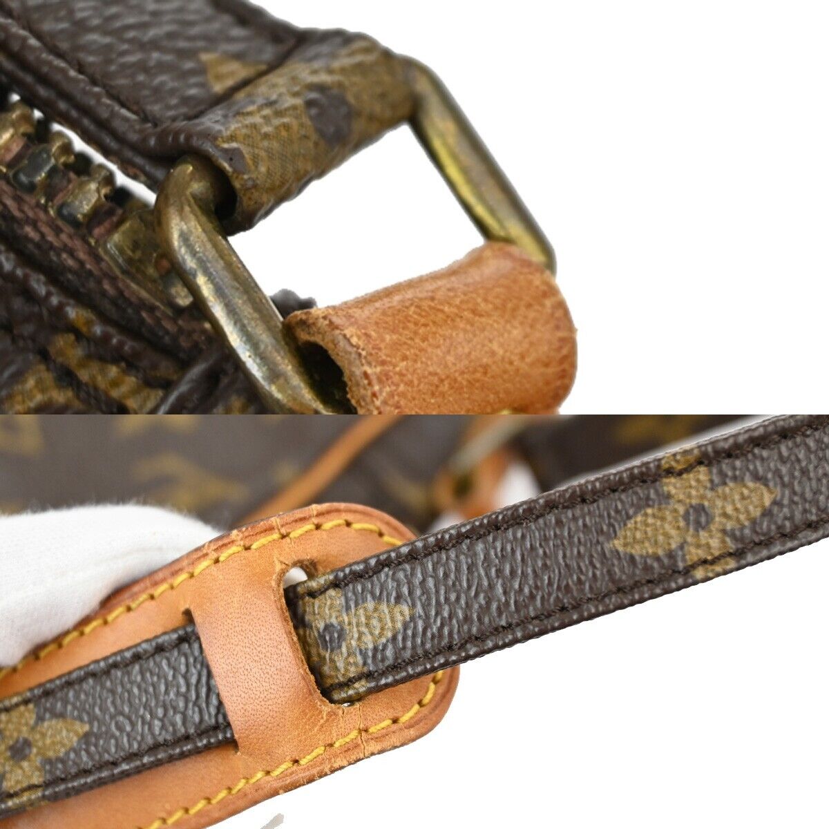 LOUIS VUITTON Mini Danube Shoulder Bag Monogram Leather BN France M45268 89FA465