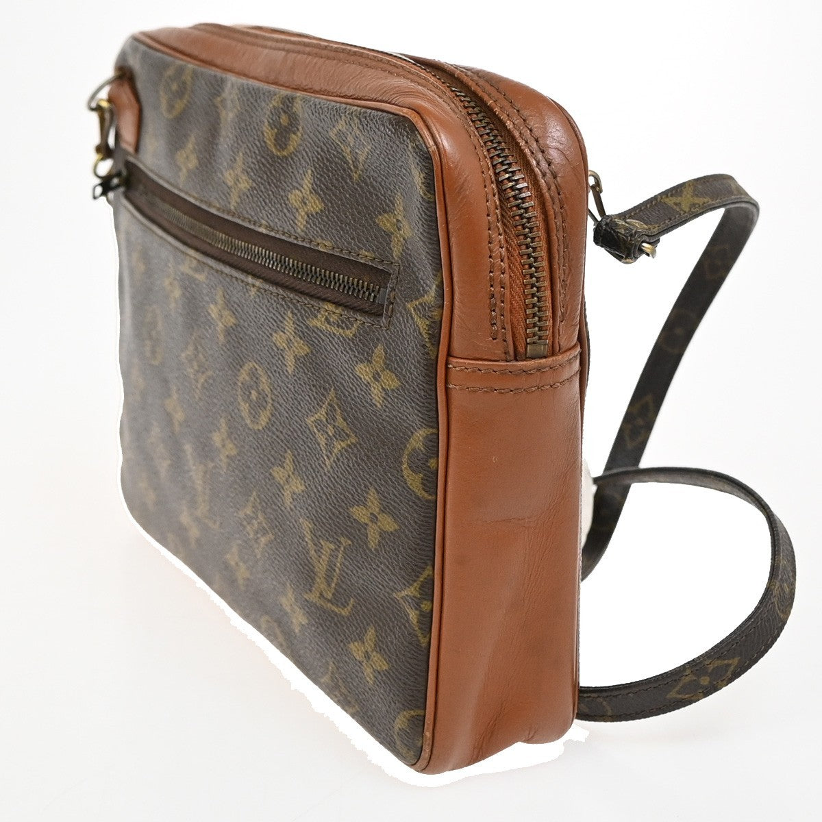 LOUIS VUITTON Pochette Sport Shoulder Bag Monogram Brown N0.183 04FC040