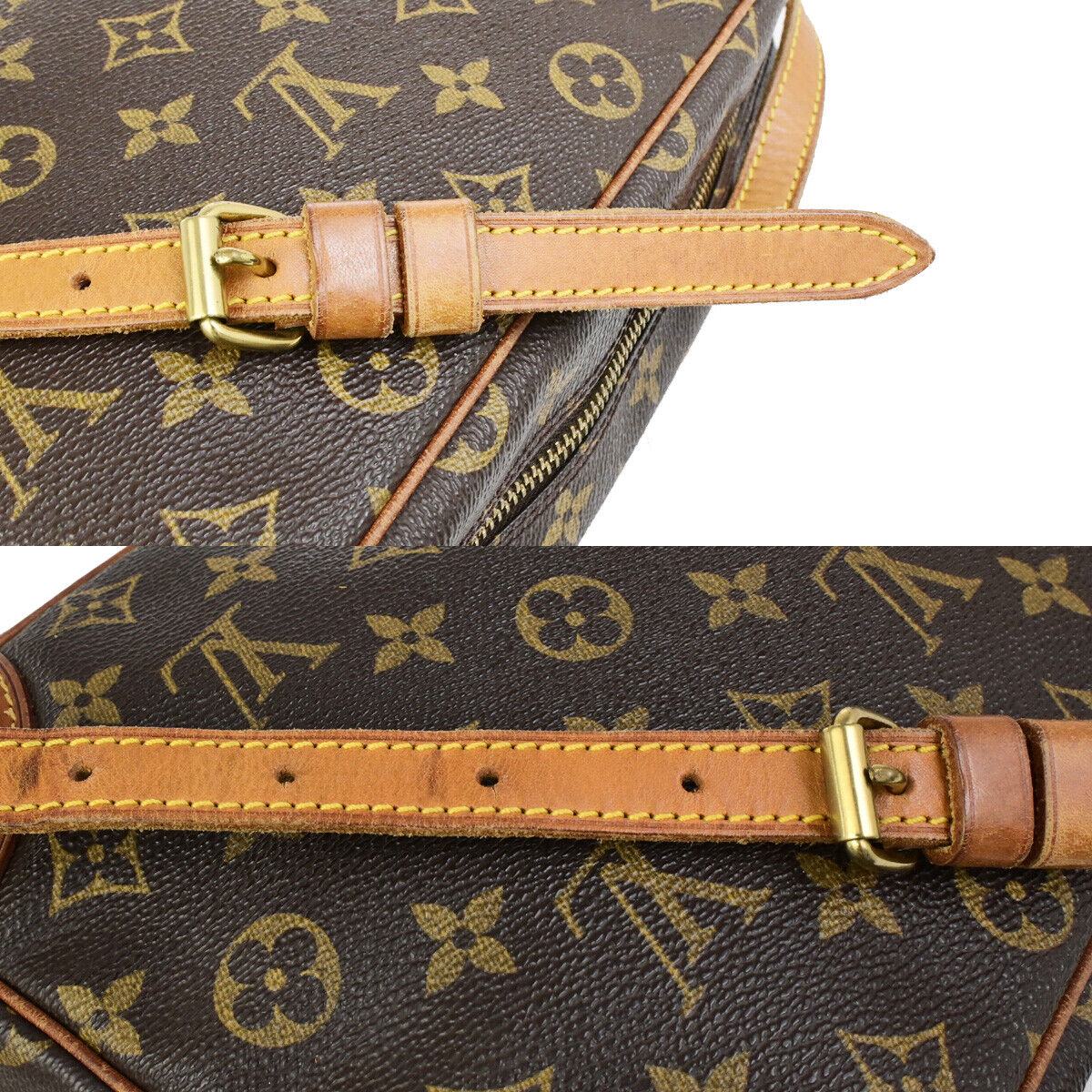 LOUIS VUITTON Trocadero 30 Shoulder Bag Monogram Leather Brown M51272 04SJ534