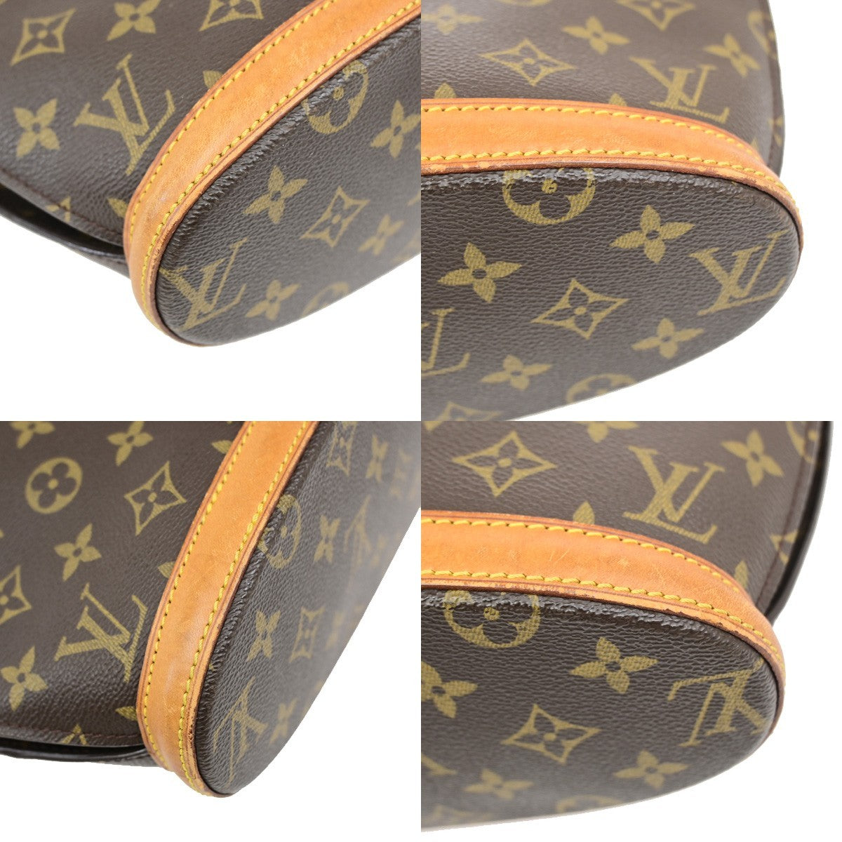 LOUIS VUITTON BABYLONE Shoulder Bag Monogram Leather Brown France M51102 18KD116