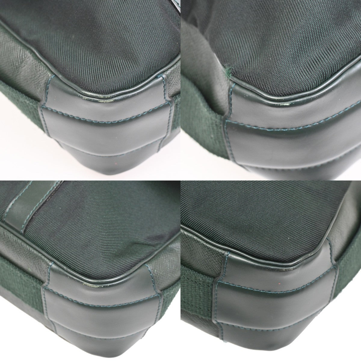 LOUIS VUITTON Delsou Shoulder Bag Taiga Leather Epicea Green GHW M30164 37ZA127