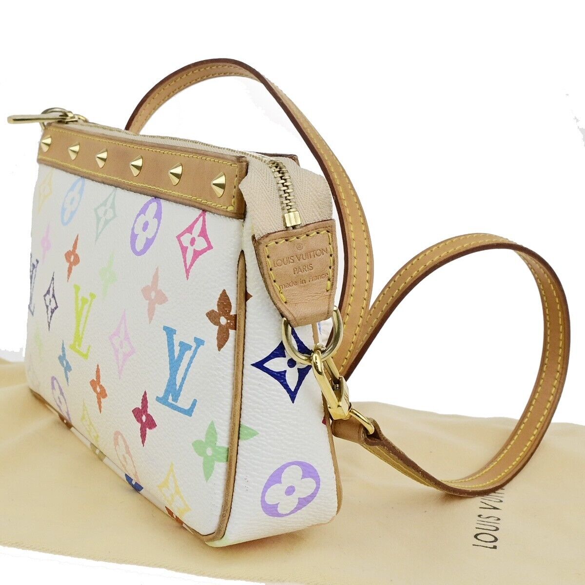 LOUIS VUITTON Pochette Accessoires Shoulder Bag Monogram Multi WE M92649 95EC936